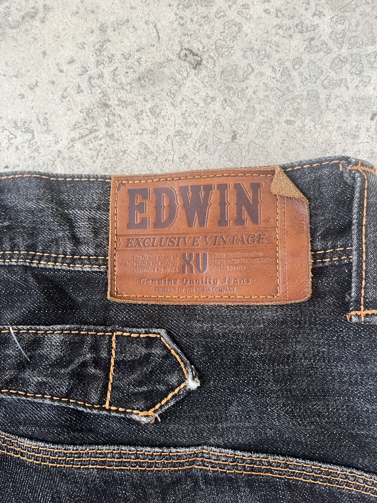 Edwin Edwin Flare Distressed Clawmark faded Vintage Pants Size US 34 / EU 50 - 9 Thumbnail