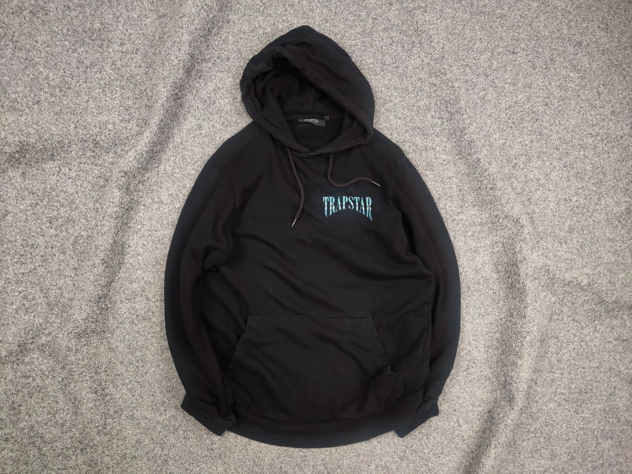 Trapstar London Trapstar London Black Big Logo athletic Hoodie Size US S / EU 44-46 / 1 - 1 Thumbnail