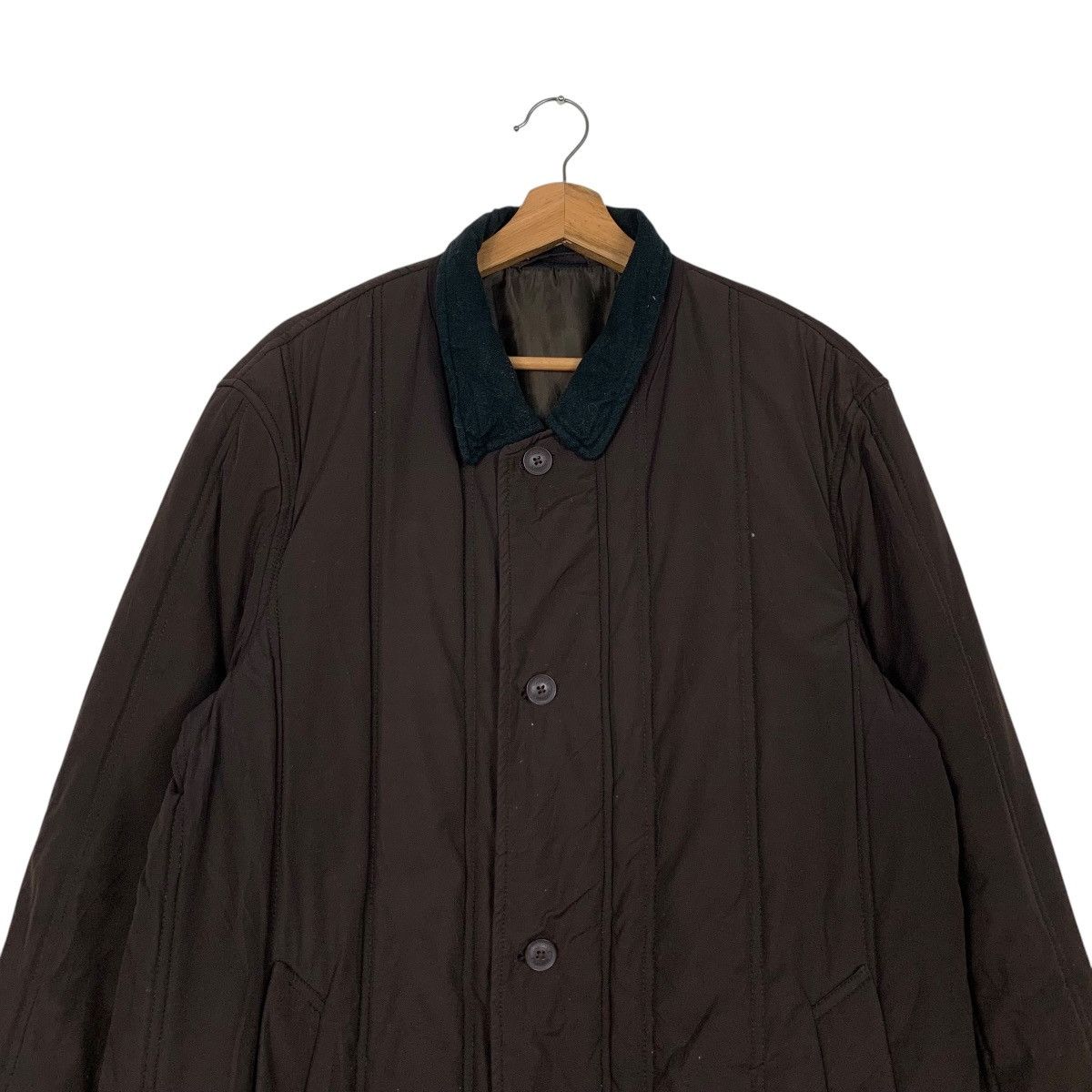 Japanese Brand CROCODILE Stripe Lightweight Work Casual Jacket #2370-C106 Size US L / EU 52-54 / 3 - 2 Thumbnail
