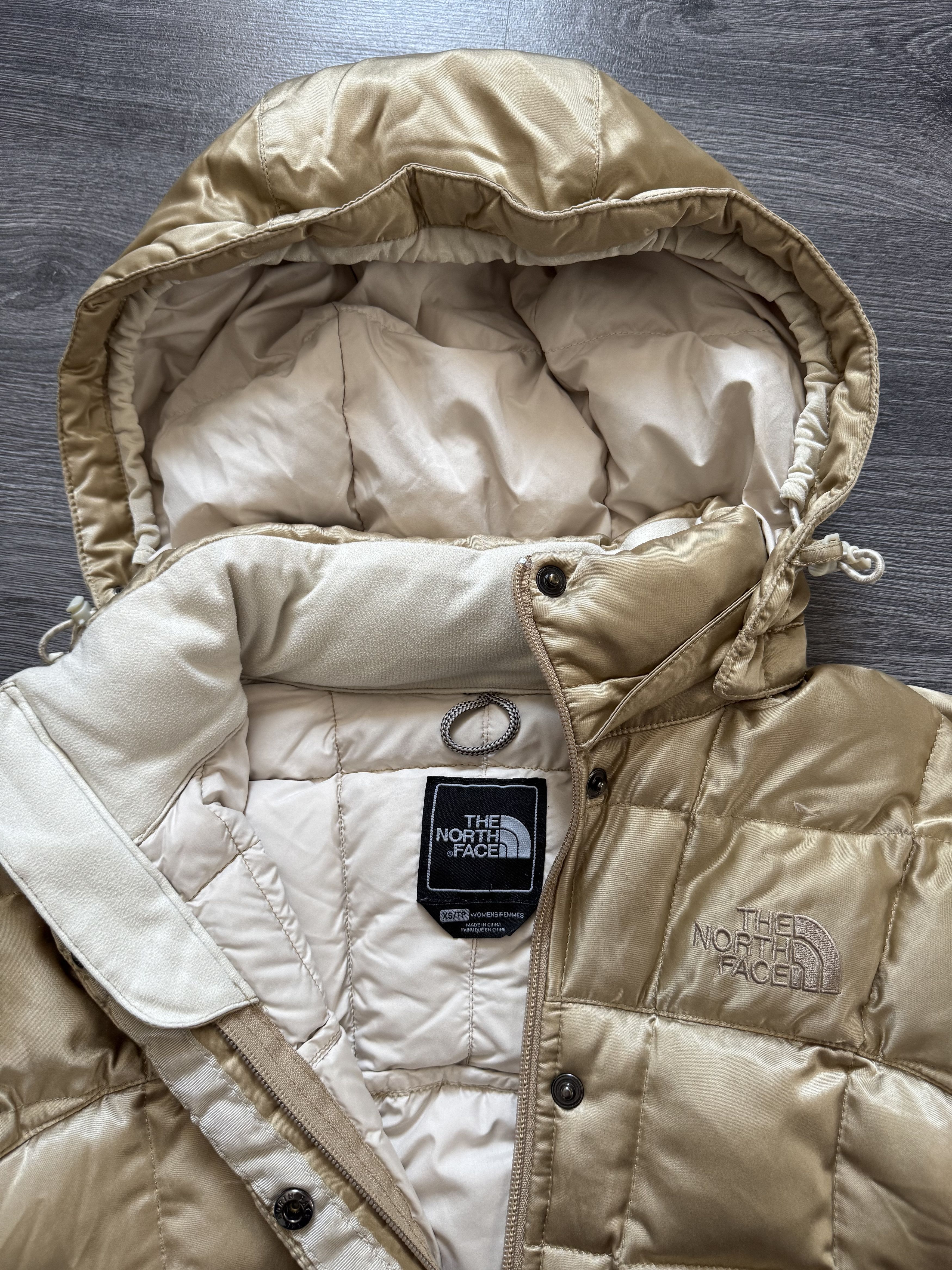 Vintage The North Face Metropolis Gold 600 Down Parka
