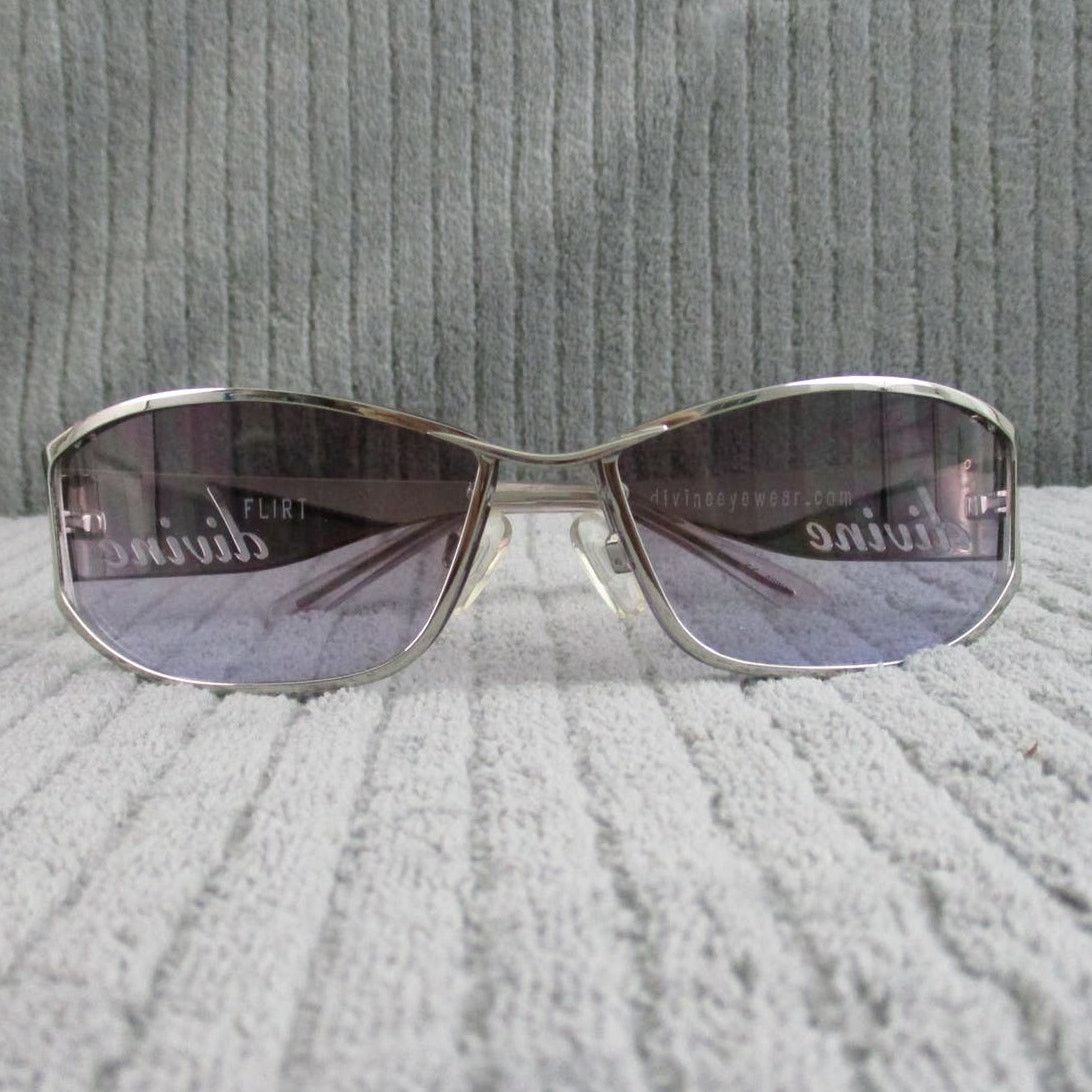 Other New Divine Eyewear Flirt Chrome/Purple Gradient Sunglasses Size ONE SIZE - 7 Thumbnail