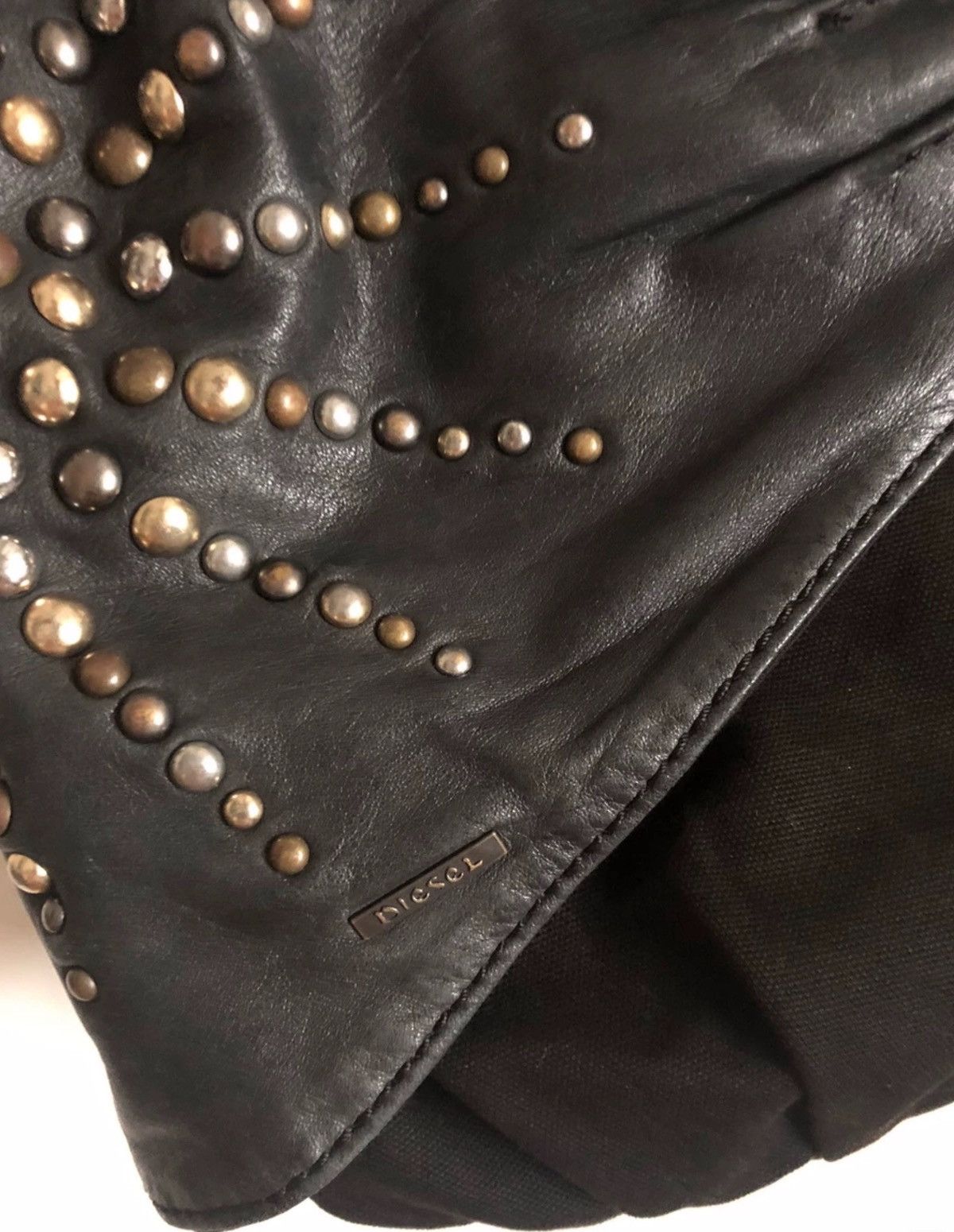 Diesel diesel studded tribal alt boho visualkei hobo shoulder bag Size ONE SIZE - 5 Thumbnail