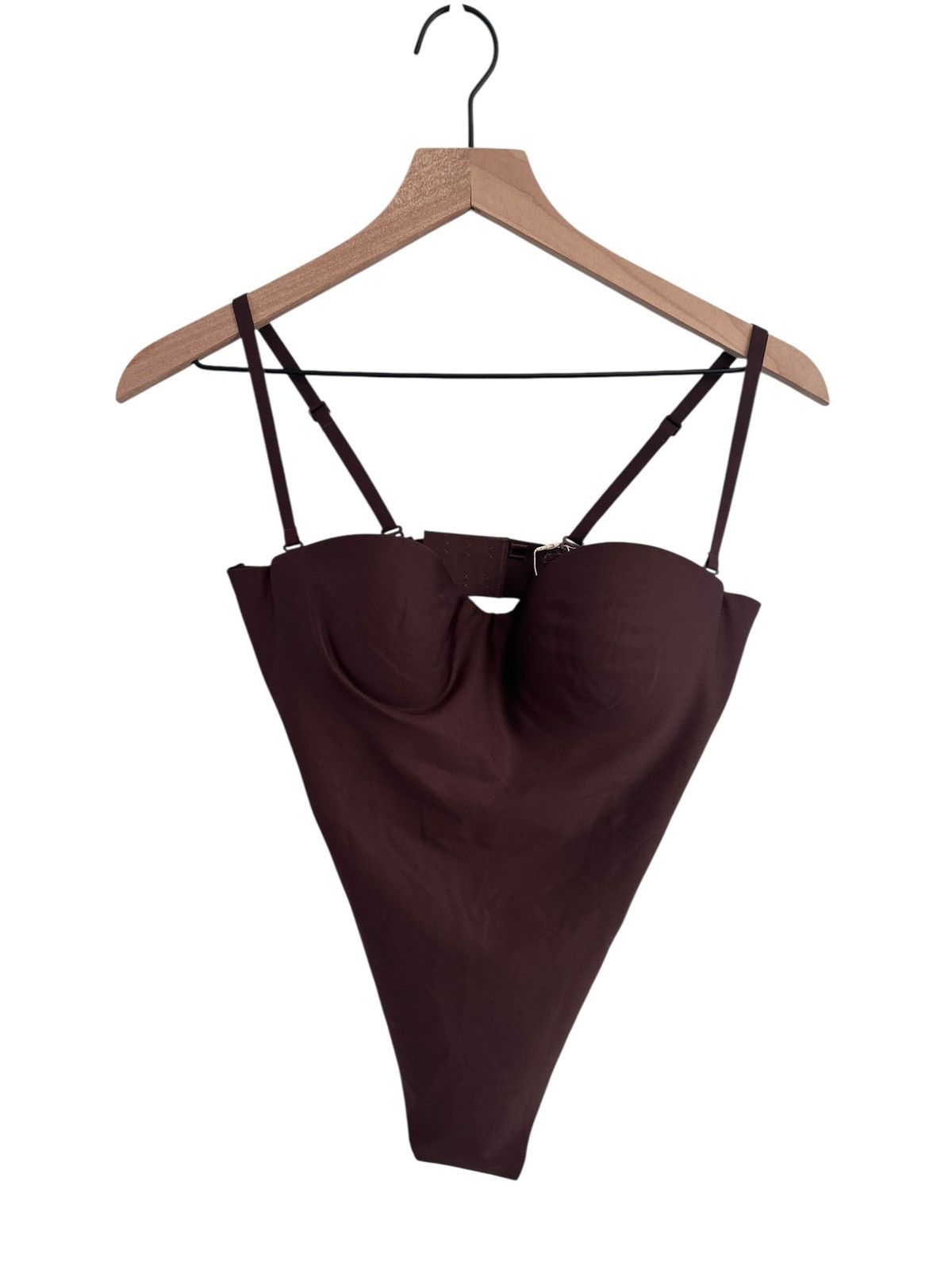 SKIMS Skims Body Molded Underwire Bodysuit Cocoa M NWT ( sold out) Size M / US 6-8 / IT 42-44 - 2 Thumbnail