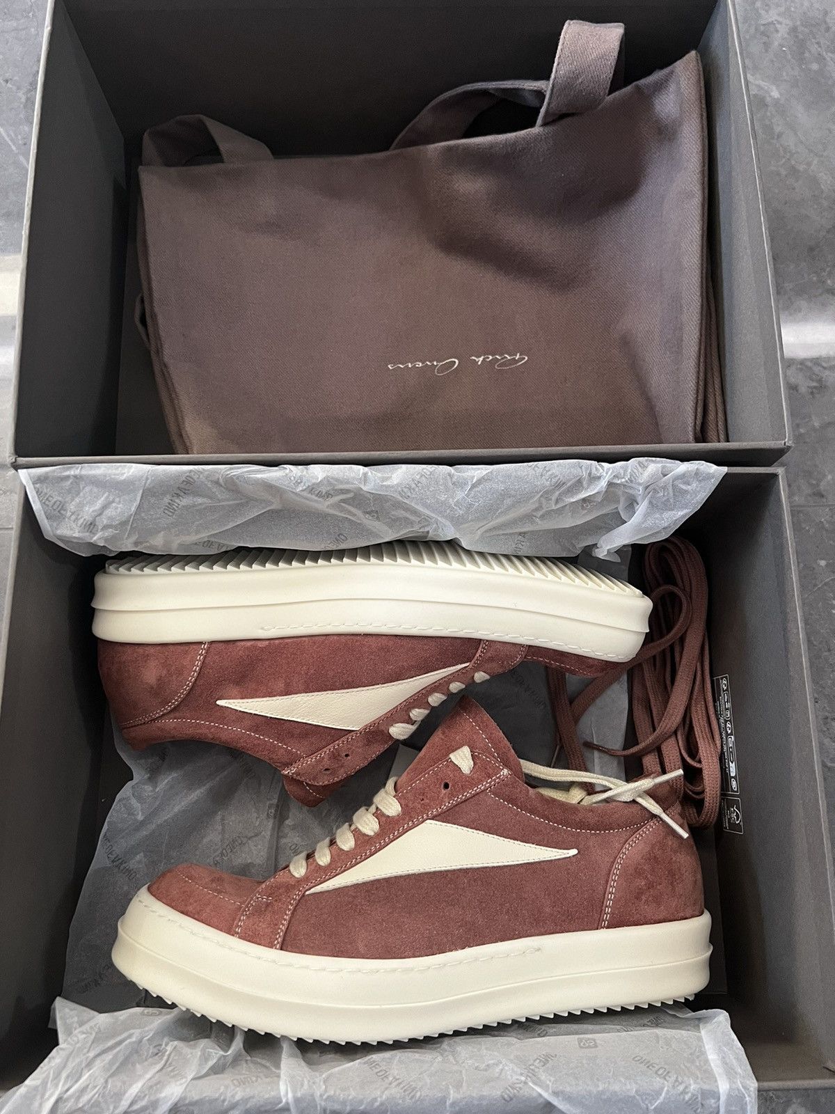 Rick Owens Rick owens suede vintage sneaks vans sz 41 Size US 8 / EU 41 - 8 Thumbnail