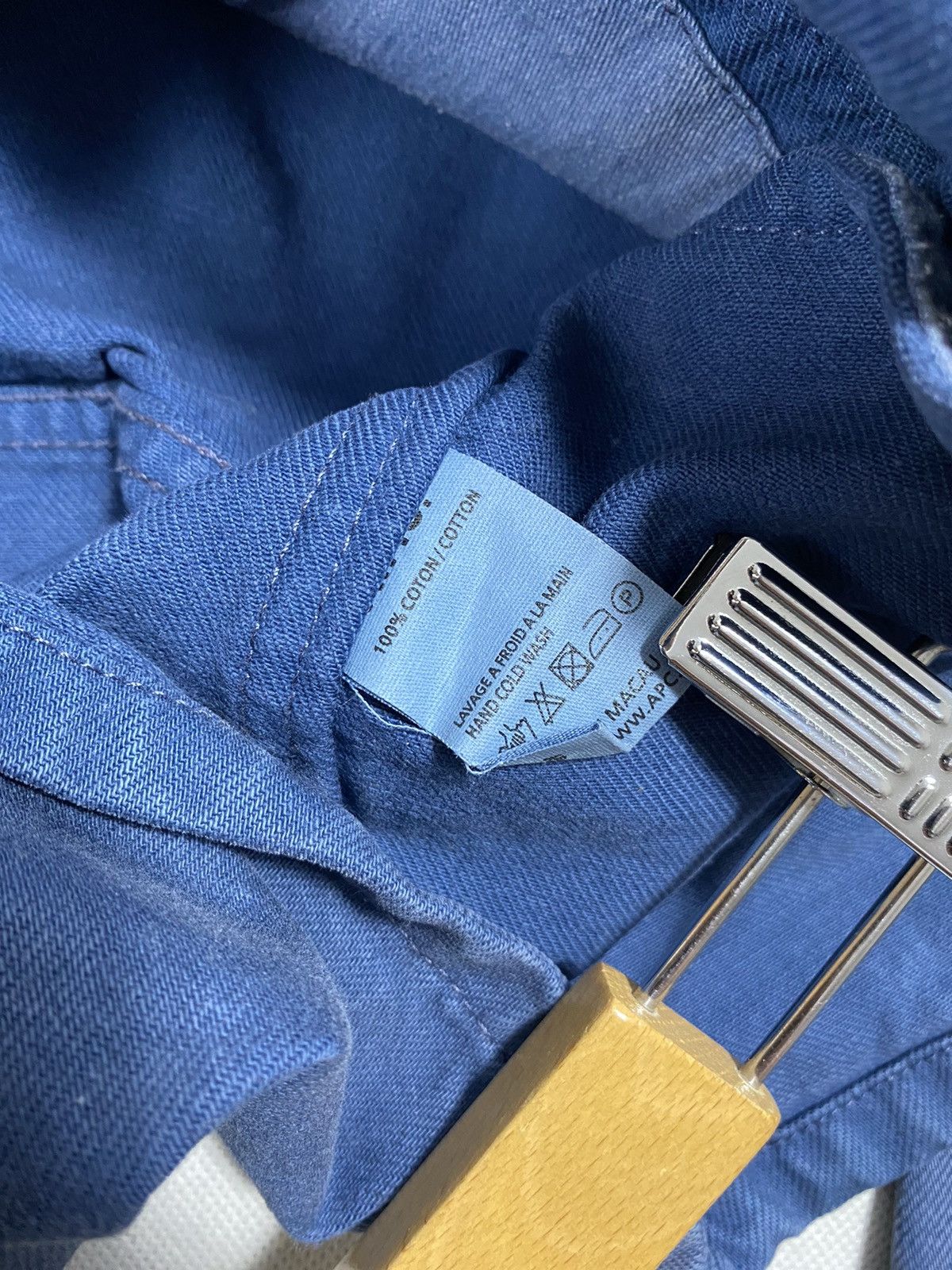 A.P.C. A.P.C apc denim jacket type 1 size S Size US S / EU 44-46 / 1 - 5 Thumbnail