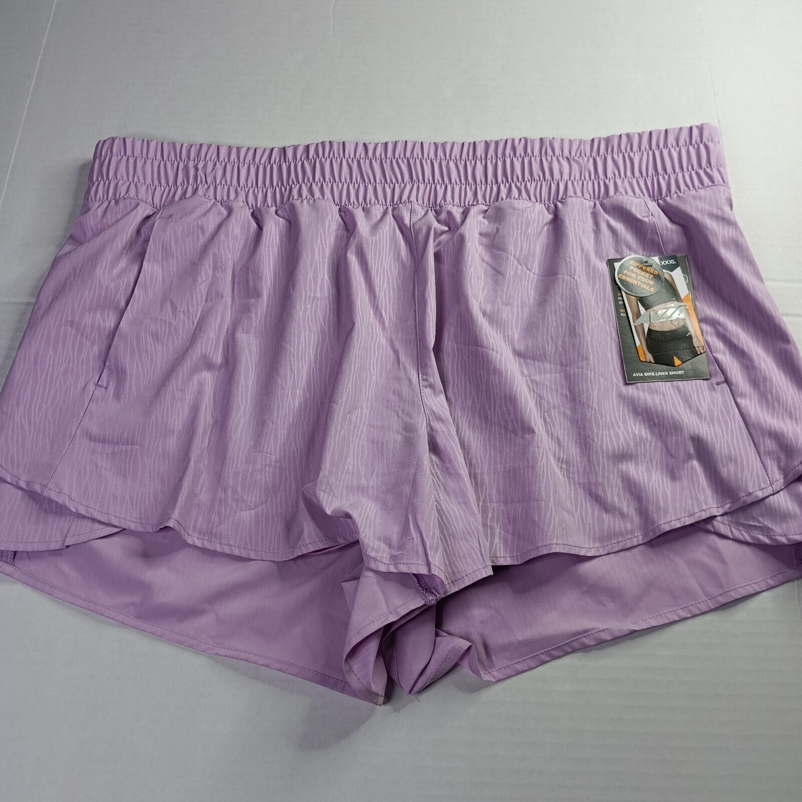Avia Avia Running Shorts Bike Liner Women's Size 3XL (22) Purple Size 42" / US 20 - 1 Thumbnail