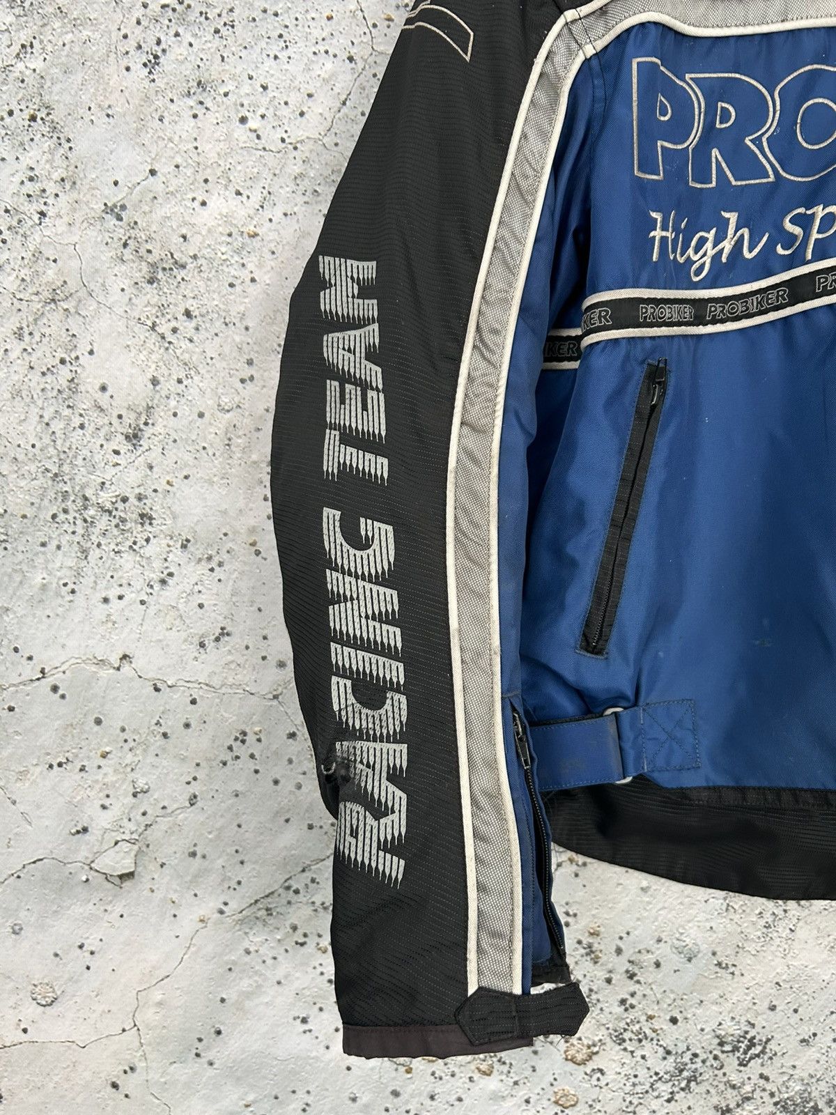 Vintage Vintage Probiker Racing Moto Jacket Avant Garde Punk Size US L / EU 52-54 / 3 - 3 Thumbnail