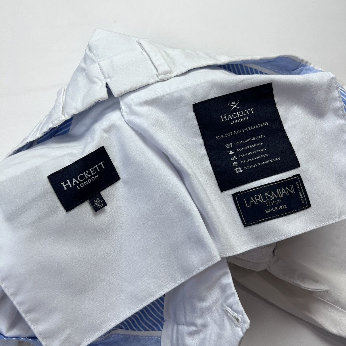 Hackett Hackett slim stretch cotton shorts Size US 34 / EU 50 - 5 Thumbnail