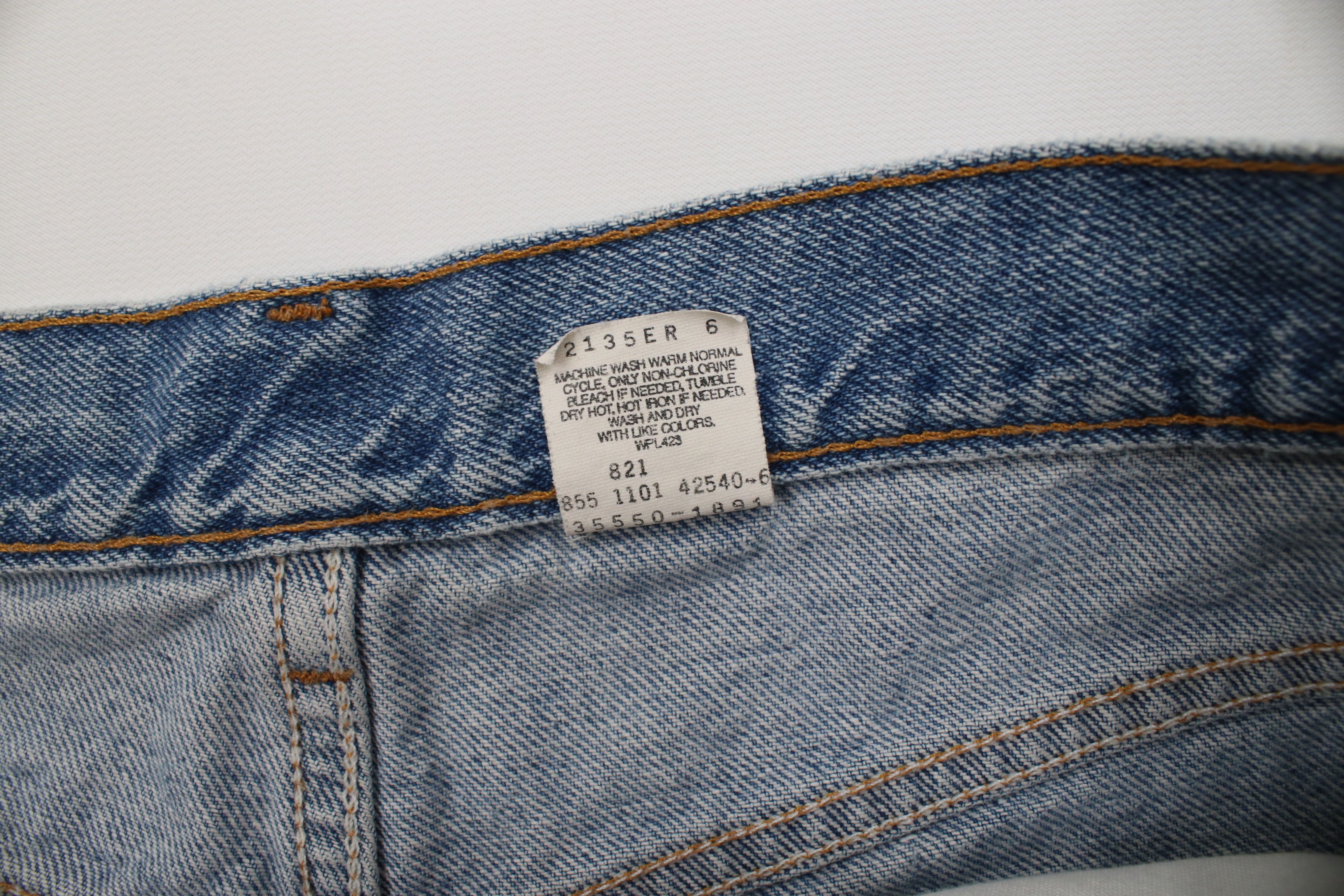 Levi's Vintage Y2K 2001 Levis 550 Fit Denim Jean Shorts Jorts Size US 32 / EU 48 - 7 Thumbnail