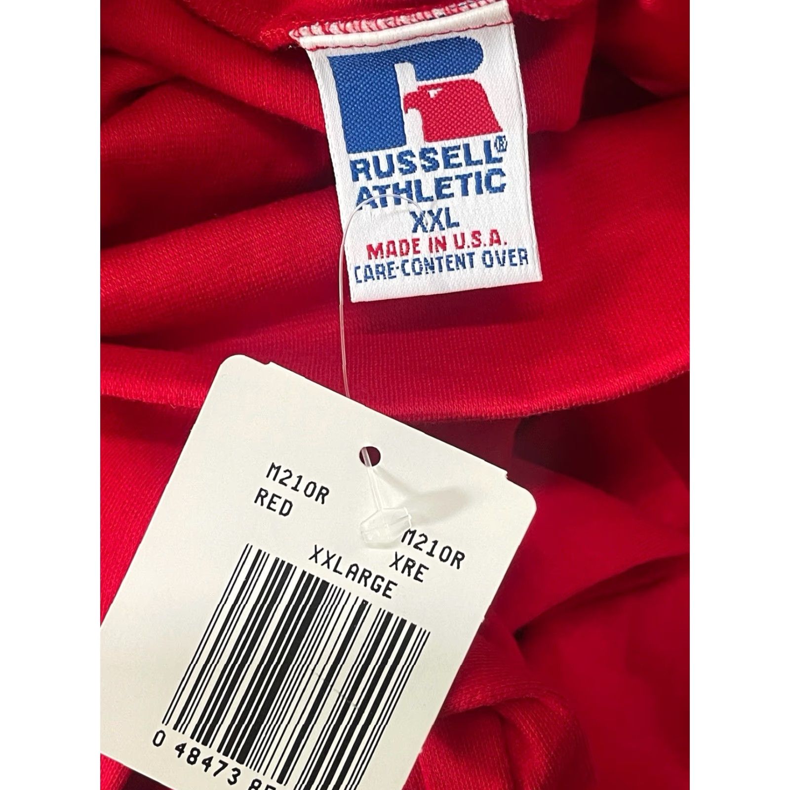 Russell Athletic VINTAGE Russell Athletic Turtleneck Shirt Mens 2XL Red 90s USA Made NWT NOS Cotton Long Sleeve Size US XXL / EU 58 / 5 - 6 Thumbnail