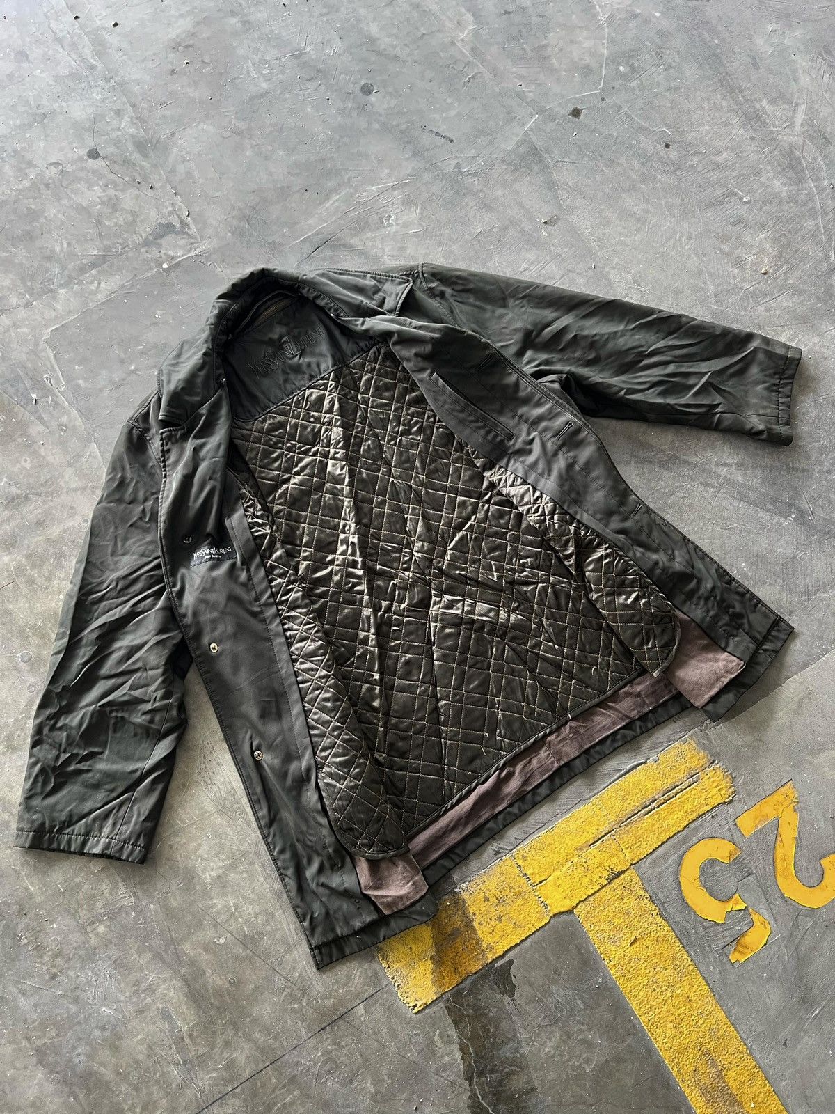 Yves Saint Laurent YVES SAINT LAUREN PARKA JACKET Size US L / EU 52-54 / 3 - 4 Thumbnail