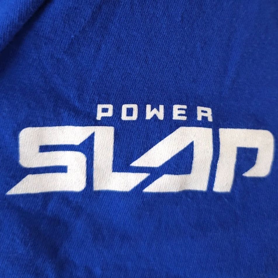 Vintage Power Slap T Shirt Mens Size Medium Blue Hawaii Slaps Fighting TV Show Shirt Men's Hawaii Travel Souvenir Graphic Print Crew Neck Short Sleeve Size US M / EU 48-50 / 2 - 5 Thumbnail