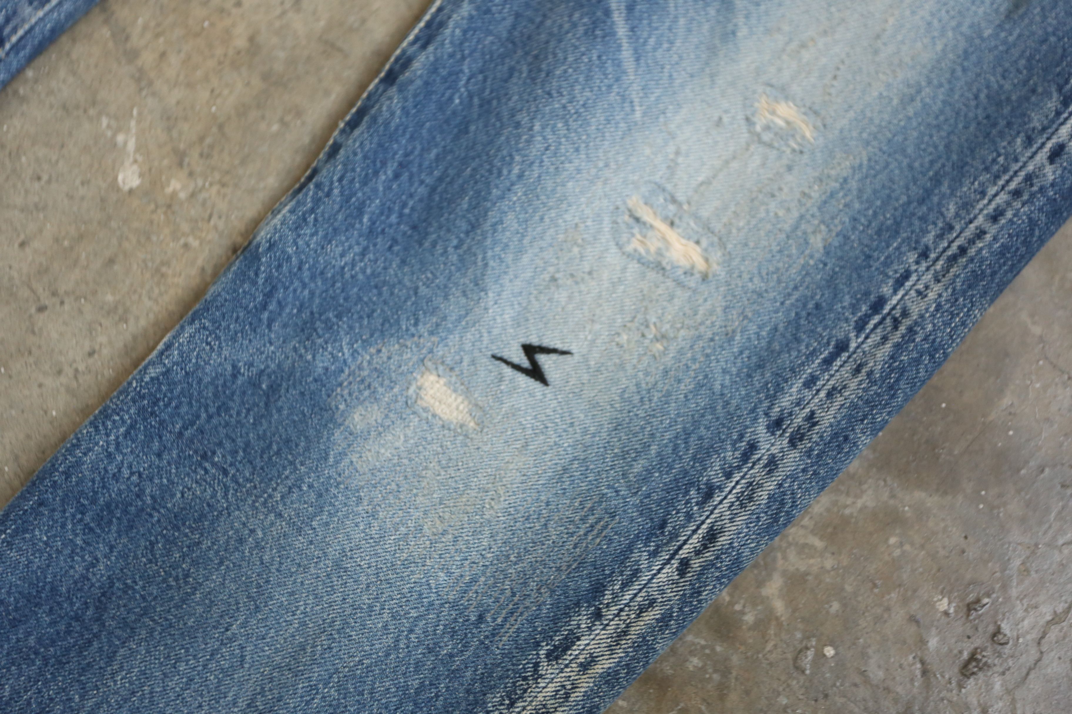 Undercover Undercover - S/S 09 - "Neo Boy" Patti Smith Poem Denim Jean Size US 30 / EU 46 - 7 Thumbnail