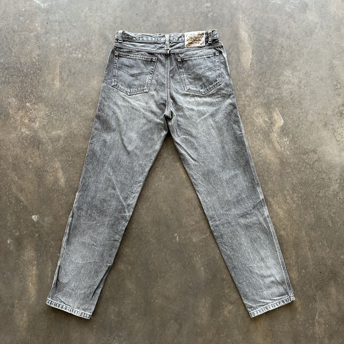 Japanese Brand × Jean × Vintage Vintage Japanese Black Faded Distressed Denim Jean Pant W31 Size US 31 - 10 Thumbnail