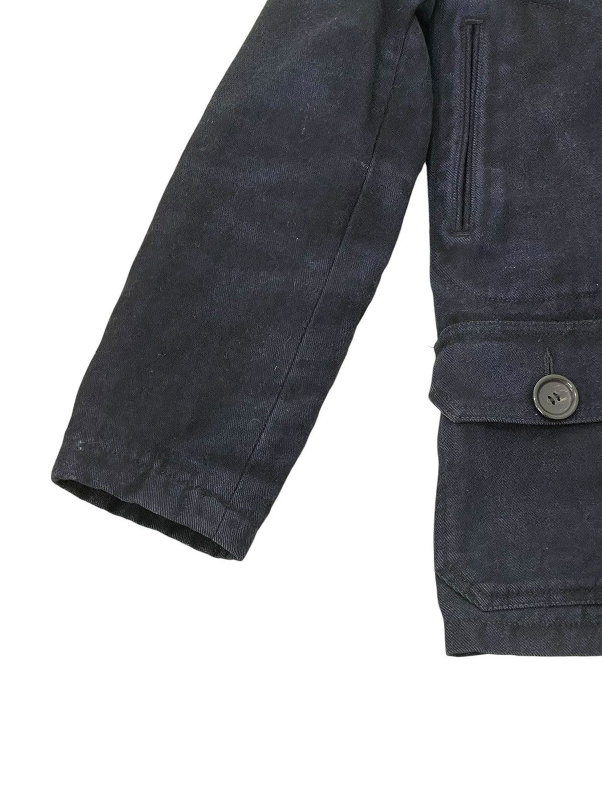 OMNIGOD Shawl Collar Navy Jacket Omnigod Japan Indigo Blue 6🟩5 Size US M / EU 48-50 / 2 - 2 Thumbnail