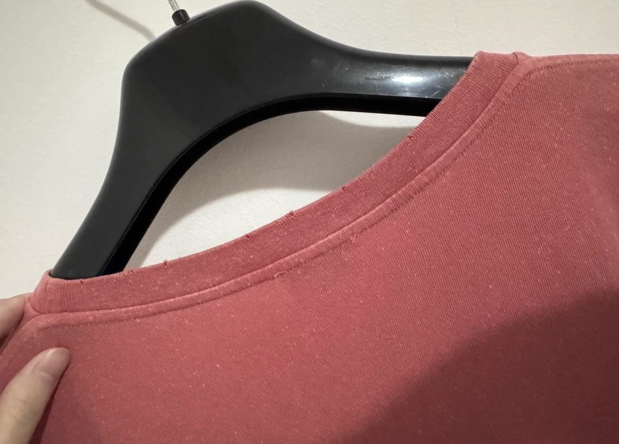 Saint Laurent Paris SLP 18SS Pink Graphic Distressed Slogan Short Sleeve T-Shirt Size US S / EU 44-46 / 1 - 5 Thumbnail