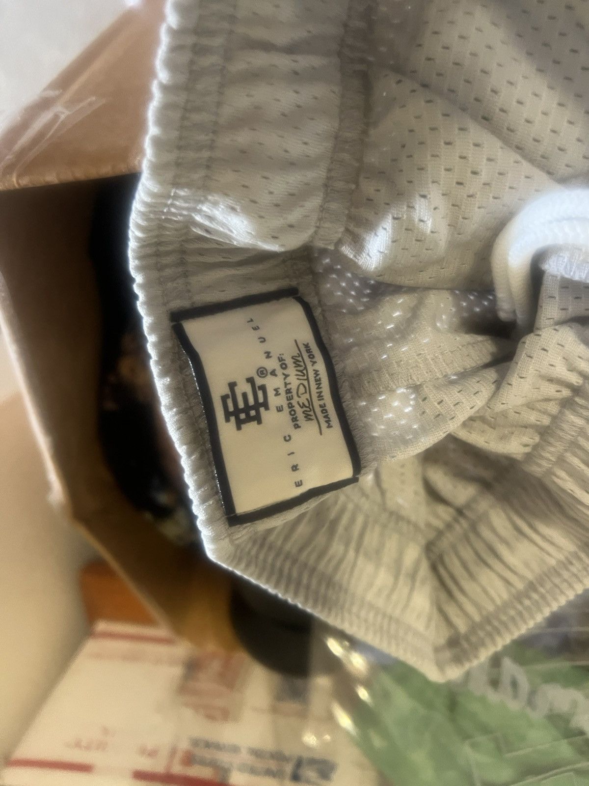 Eric Emanuel Eric Emanuel EE grey w black baggy shorts medium Size US 30 / EU 46 - 4 Thumbnail