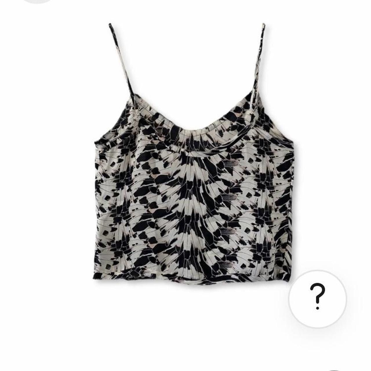 LoveShackFancy LoveShackFancy XS feather print silk camilsole Size XS / US 0-2 / IT 36-38 - 1 Thumbnail