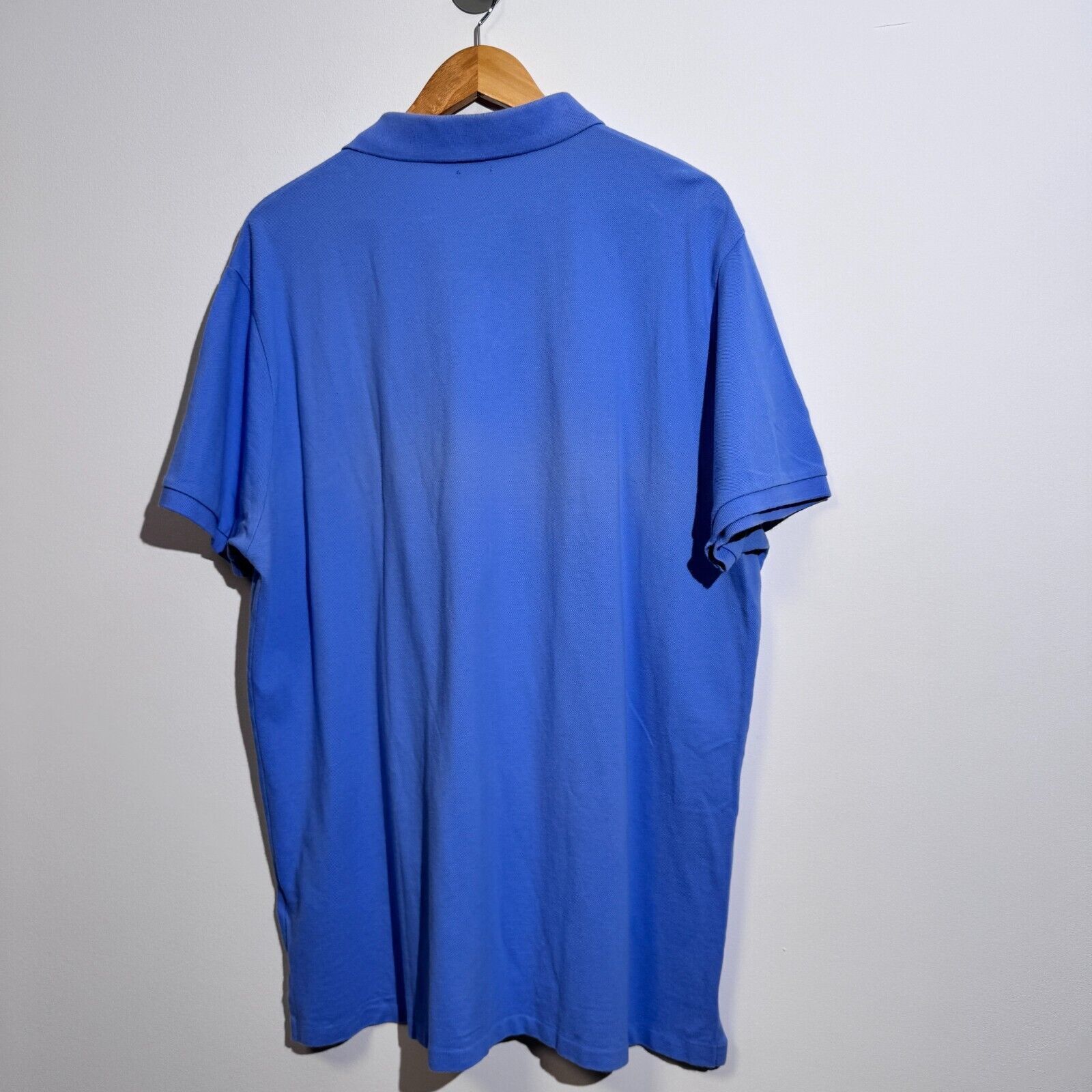 Ralph Lauren × Vintage Vintage Ralph Lauren Unisex Blue Cotton Polo Shirt Size XXL Size US XXL / EU 58 / 5 - 11 Thumbnail