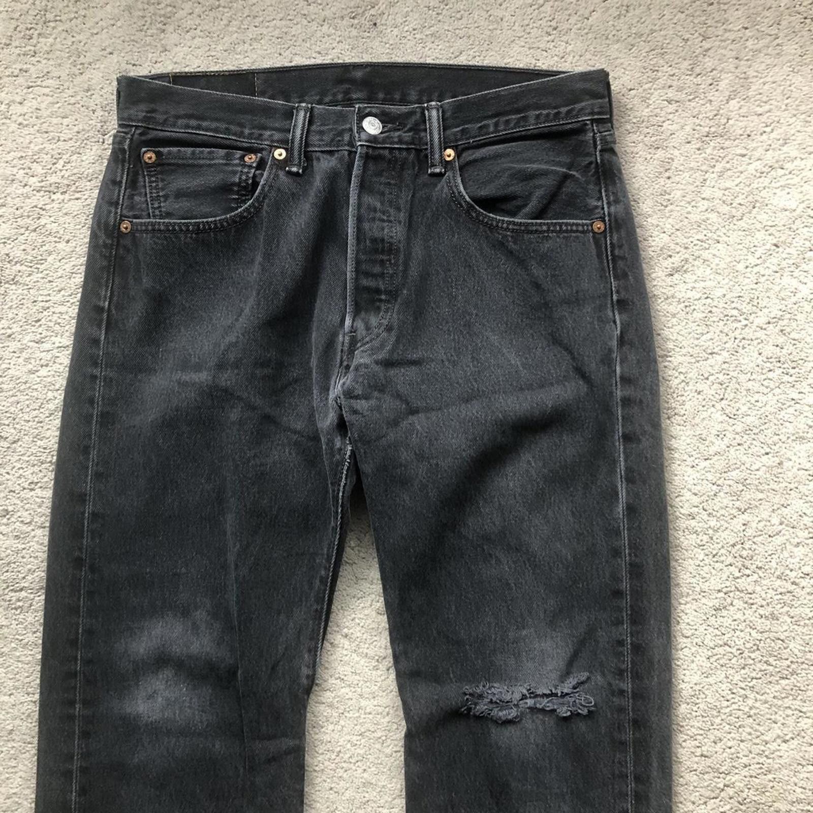 Levi's Vintage Distressed Levi’s 501 Size US 32 / EU 48 - 2 Thumbnail