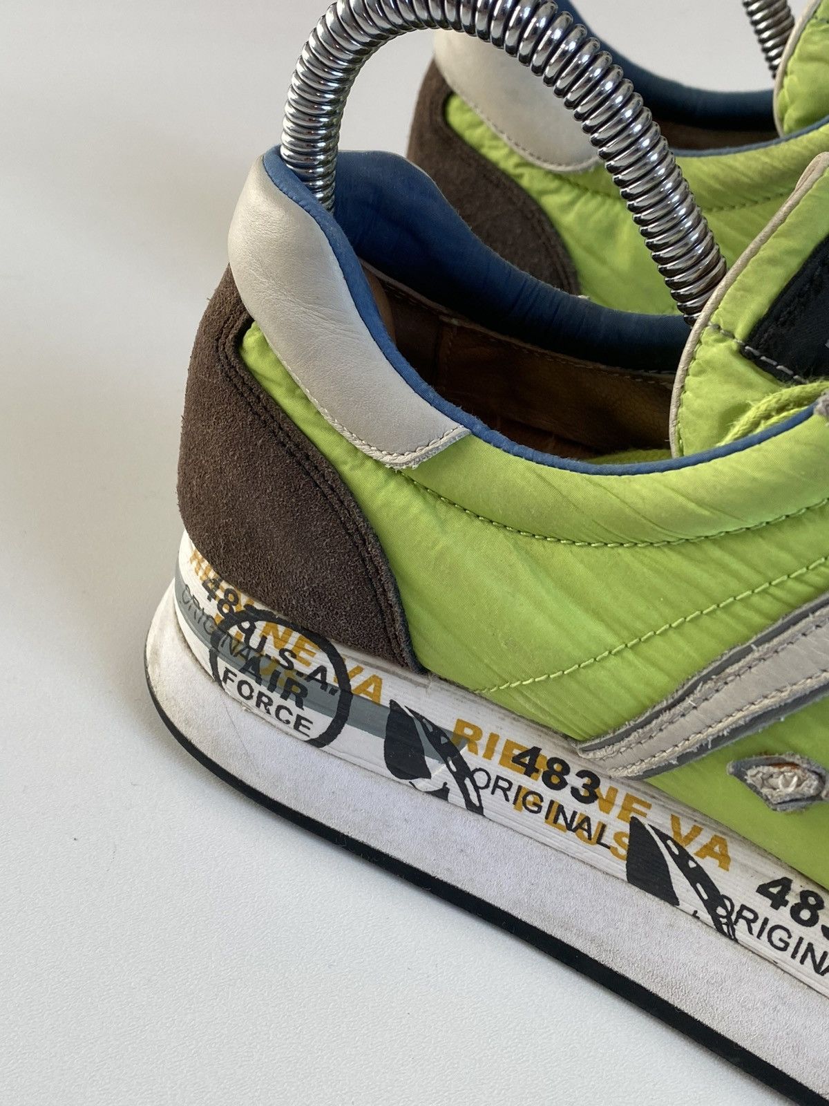 Premiata Premiata Conny Trainers Green Sneakers Size US 8 / IT 38 - 7 Thumbnail