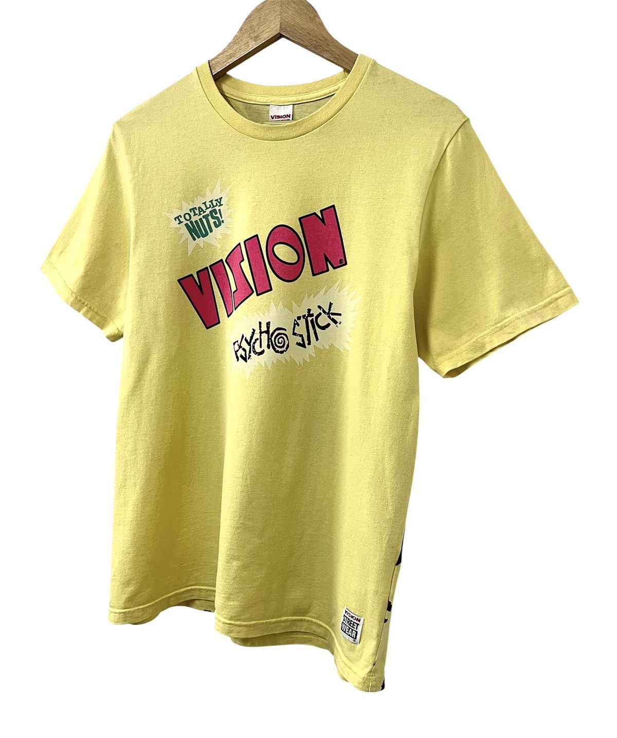 Vision Streetwear VISION STREET WEAR PSYCHO STICK OG SKATEBOARD TSHIRT Size US L / EU 52-54 / 3 - 4 Thumbnail