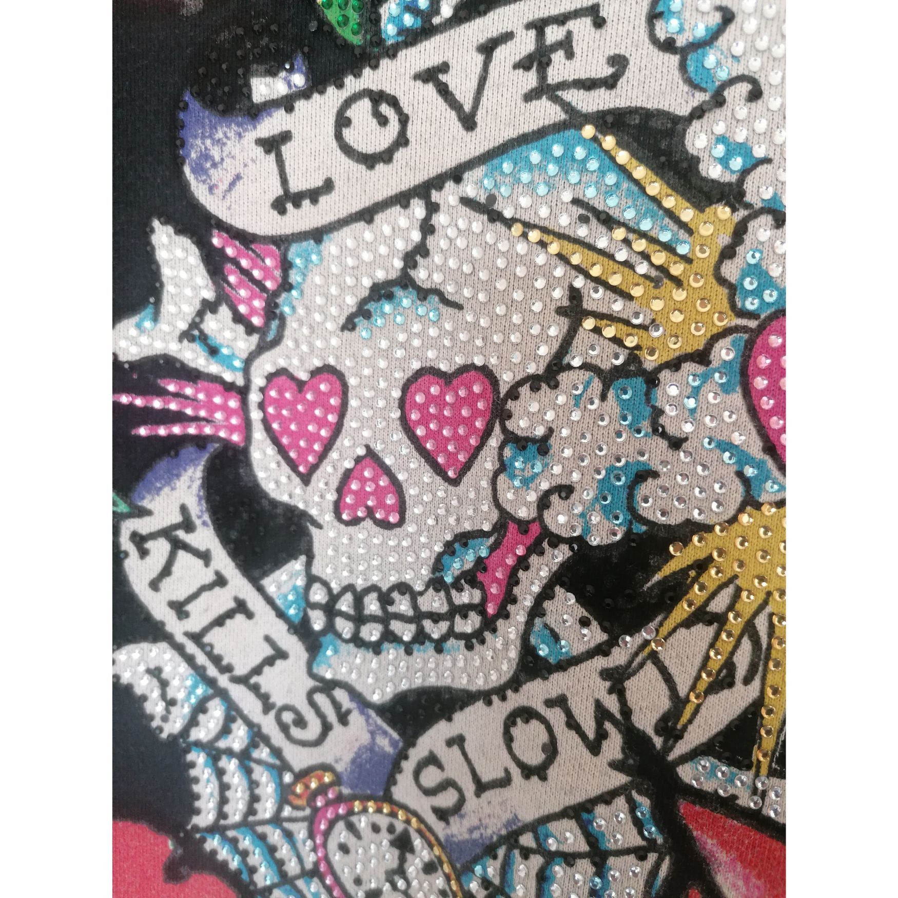 Ed Hardy astonishing rare punk style dress Size S / US 4 / IT 40 - 4 Thumbnail