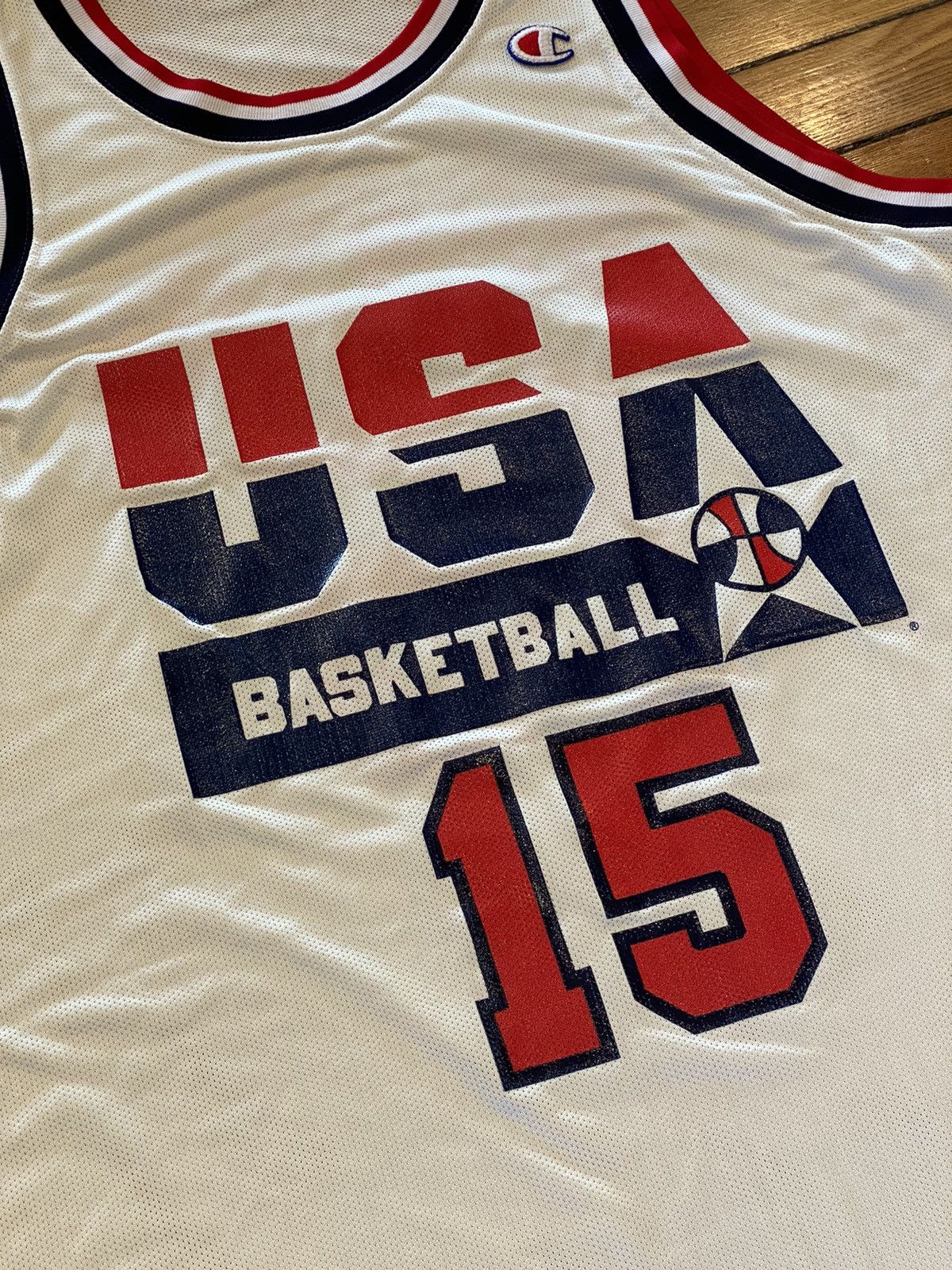Champion Magic Johnson NBA dream team Jersey 🇺🇸 Size US L / EU 52-54 / 3 - 2 Thumbnail