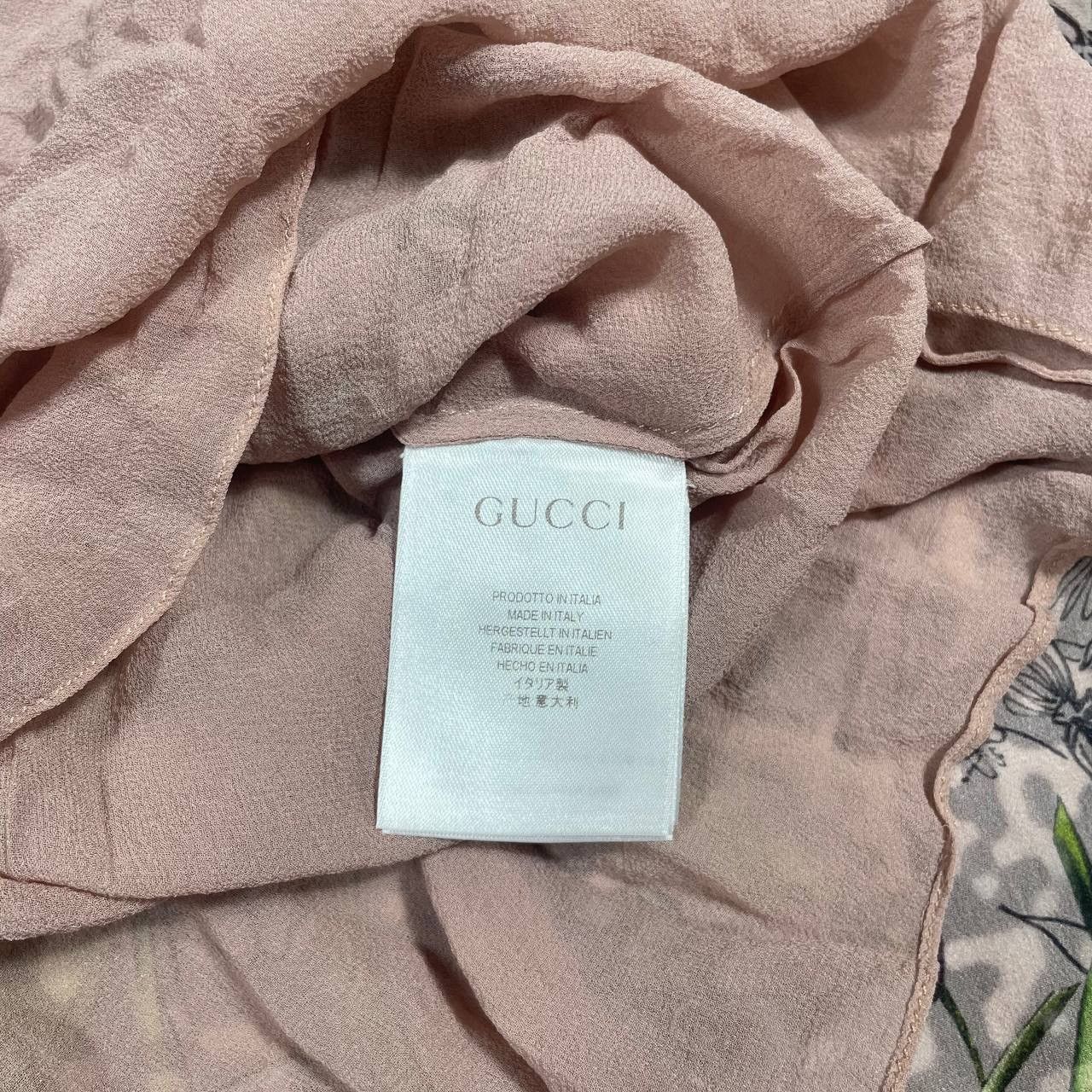 Gucci Vintage Y2K Gucci Silk Floral Style Blouses Shirt Luxury Size S / US 4 / IT 40 - 15 Thumbnail