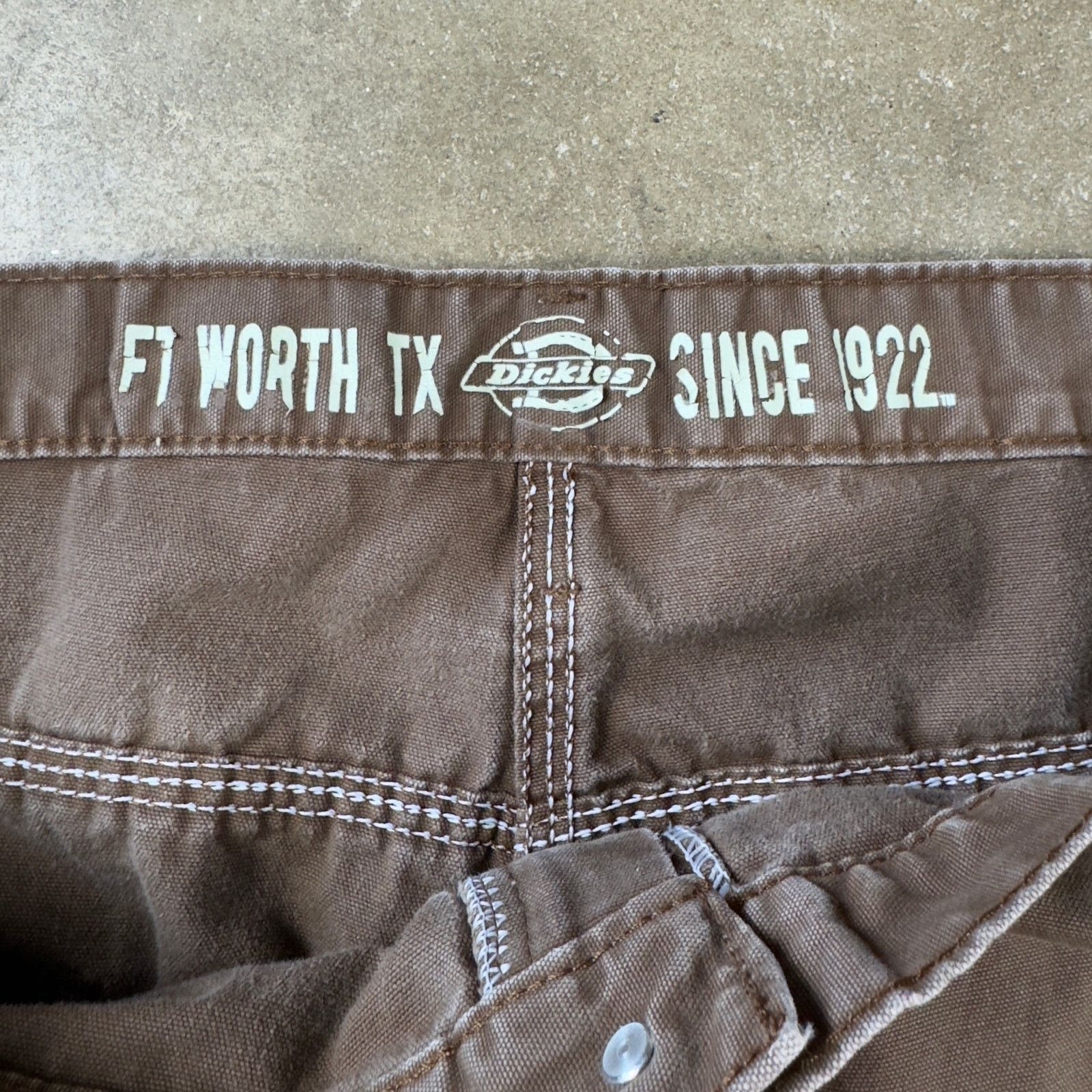 Dickies Dickies Carpenter Pants Men’s 40x32 Brown Workwear Relaxed Size US 41 - 7 Thumbnail