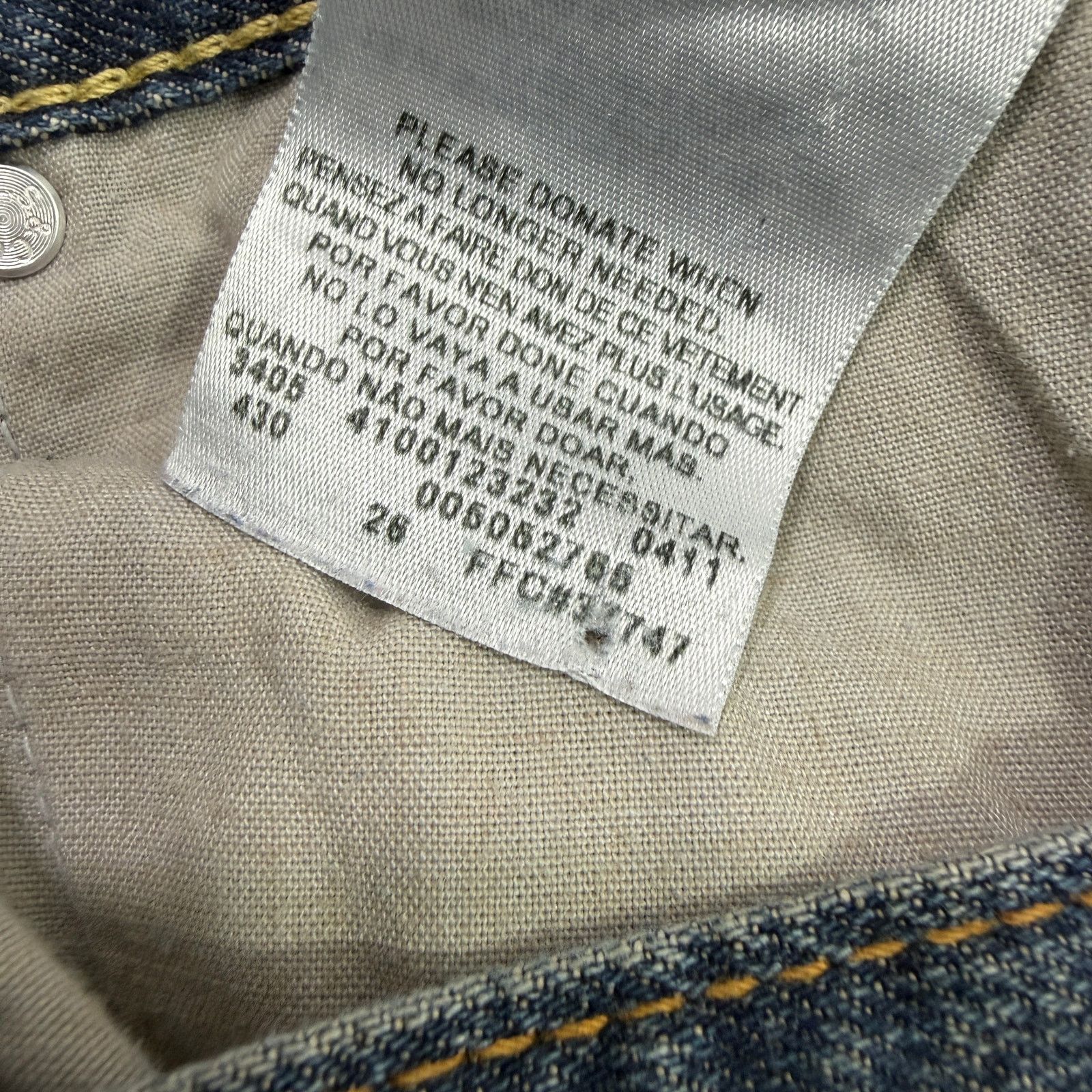 Levi's Vintage Levis 505 Jeans Men's 40x30 Blue Denim Straight y2k Size US 40 / EU 56 - 5 Thumbnail