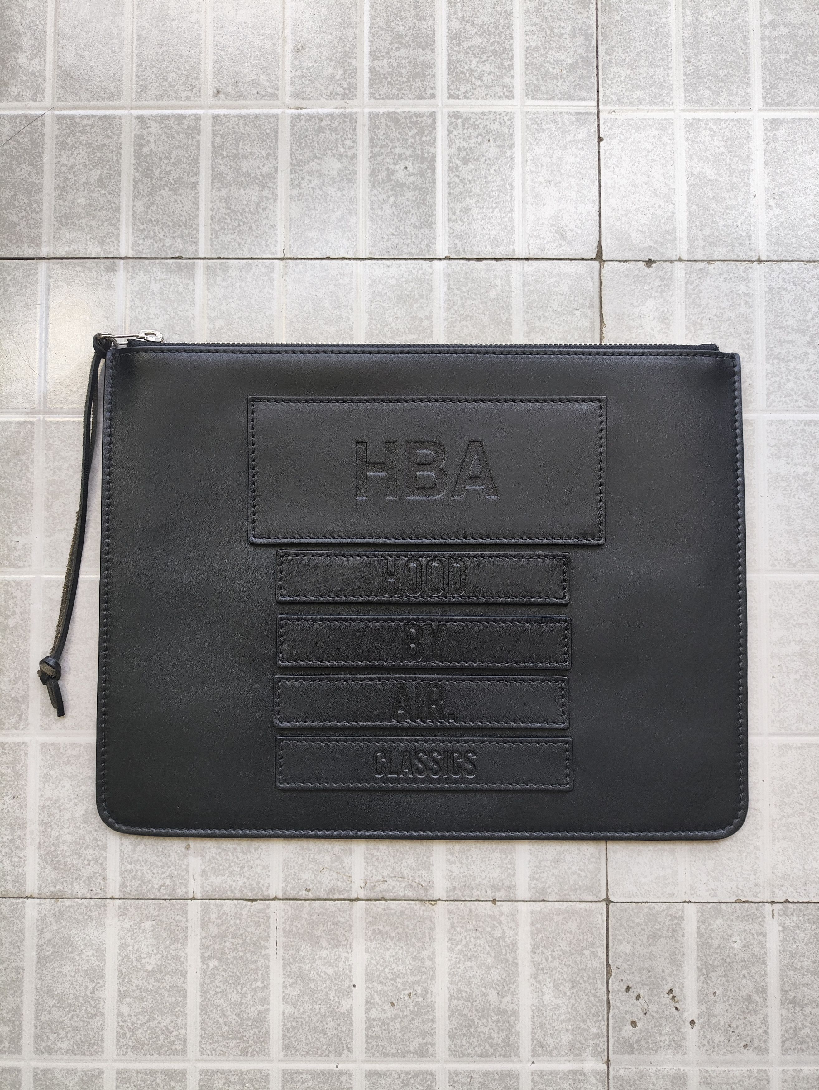 Hood By Air HBA FW15 "daddy"season Sample leather handbag Size ONE SIZE - 3 Thumbnail