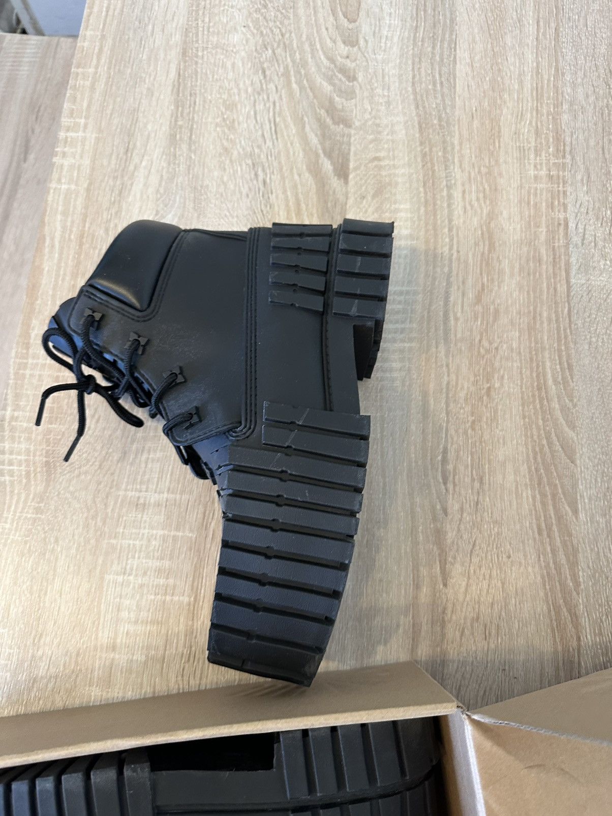 MSCHF Mschf 2x4 boot - black Size US 11 / EU 44 - 4 Thumbnail
