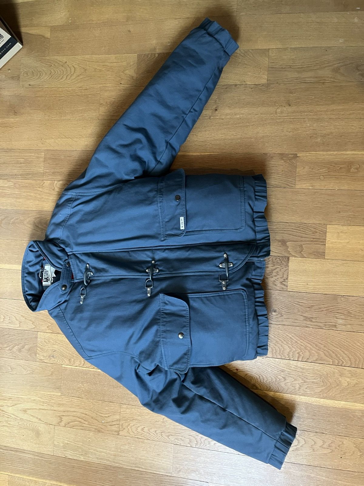 Vintage Vintage 90s firefighter double down jacket Size US L / EU 52-54 / 3 - 4 Thumbnail