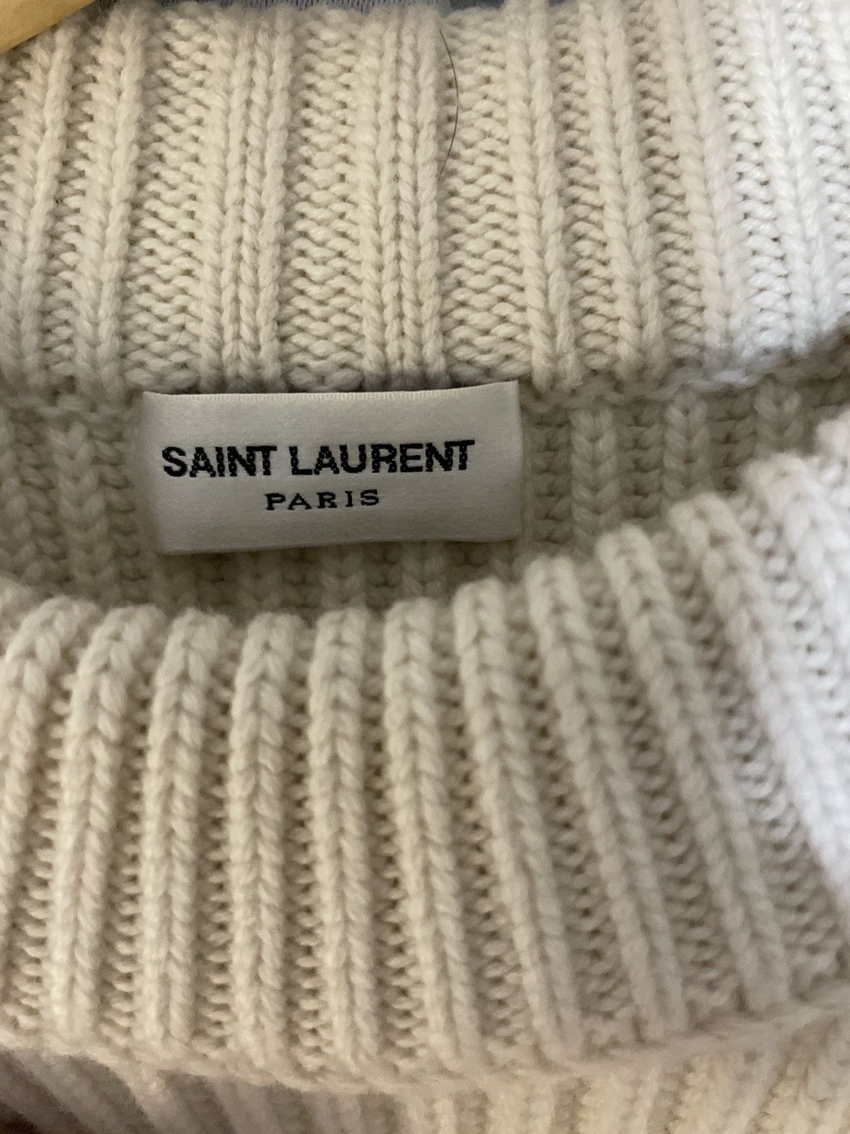 Saint Laurent Paris Saint laurent ribbed sweater Size US M / EU 48-50 / 2 - 2 Thumbnail