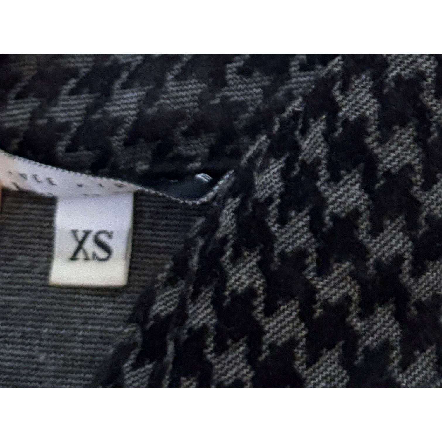 Bryn Walker Bryn Walker XS Danuta Jacket Houndstooth Memory Crunch Jacqu Size XS / US 0-2 / IT 36-38 - 6 Thumbnail