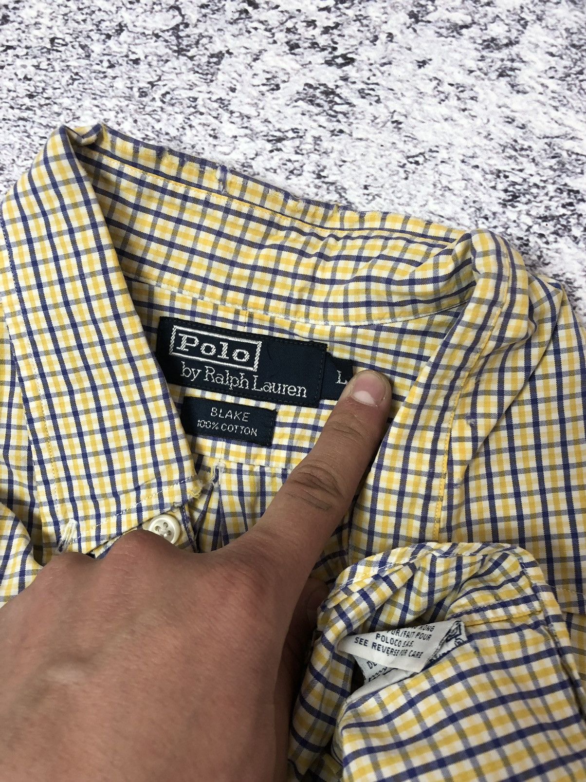 Polo Ralph Lauren Men’s vintage polo Ralph lauren size L vintage ykk Size US L / EU 52-54 / 3 - 3 Thumbnail