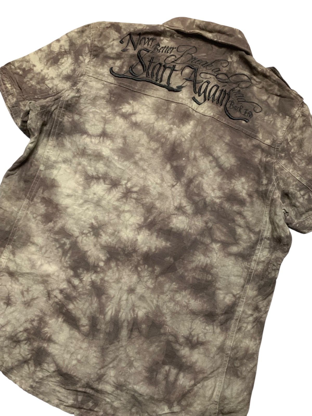 If Six Was Nine vkei Semantic Design AOP short shirt emboidired Size US S / EU 44-46 / 1 - 4 Thumbnail