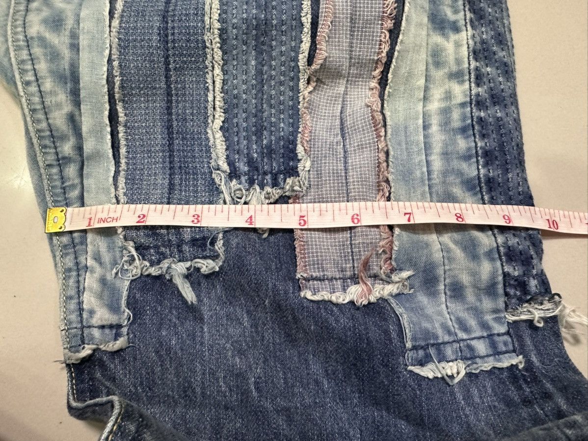 FDMTL FDMTL | Strip Patch Slimfit Selvedge Jeans Size US 35 - 14 Thumbnail