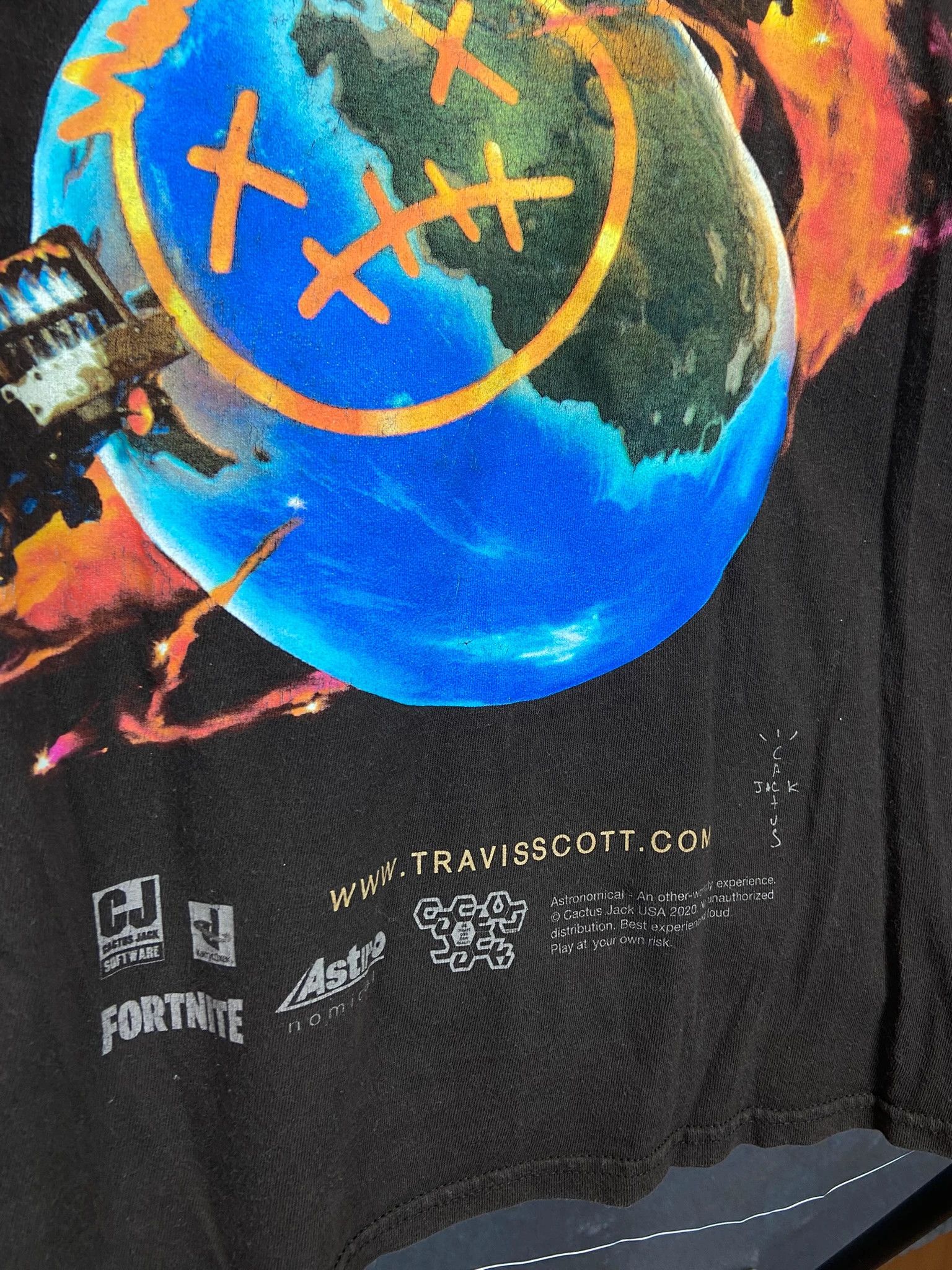 Travis Scott Tee Travis Scott Astroworld Astronomical L Size US L / EU 52-54 / 3 - 6 Thumbnail