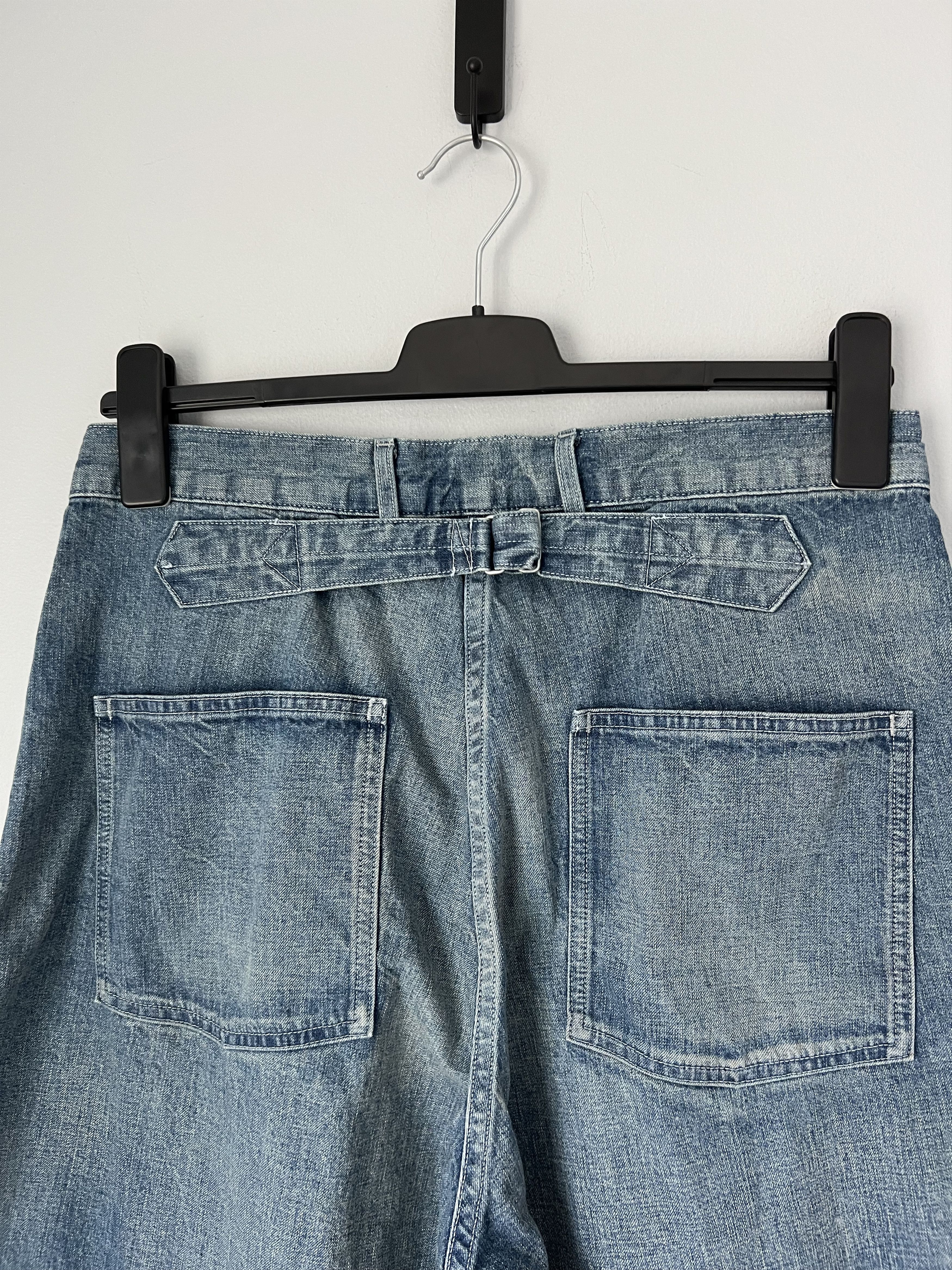 Human Made Baggy Denim Pants in Indigo Blue