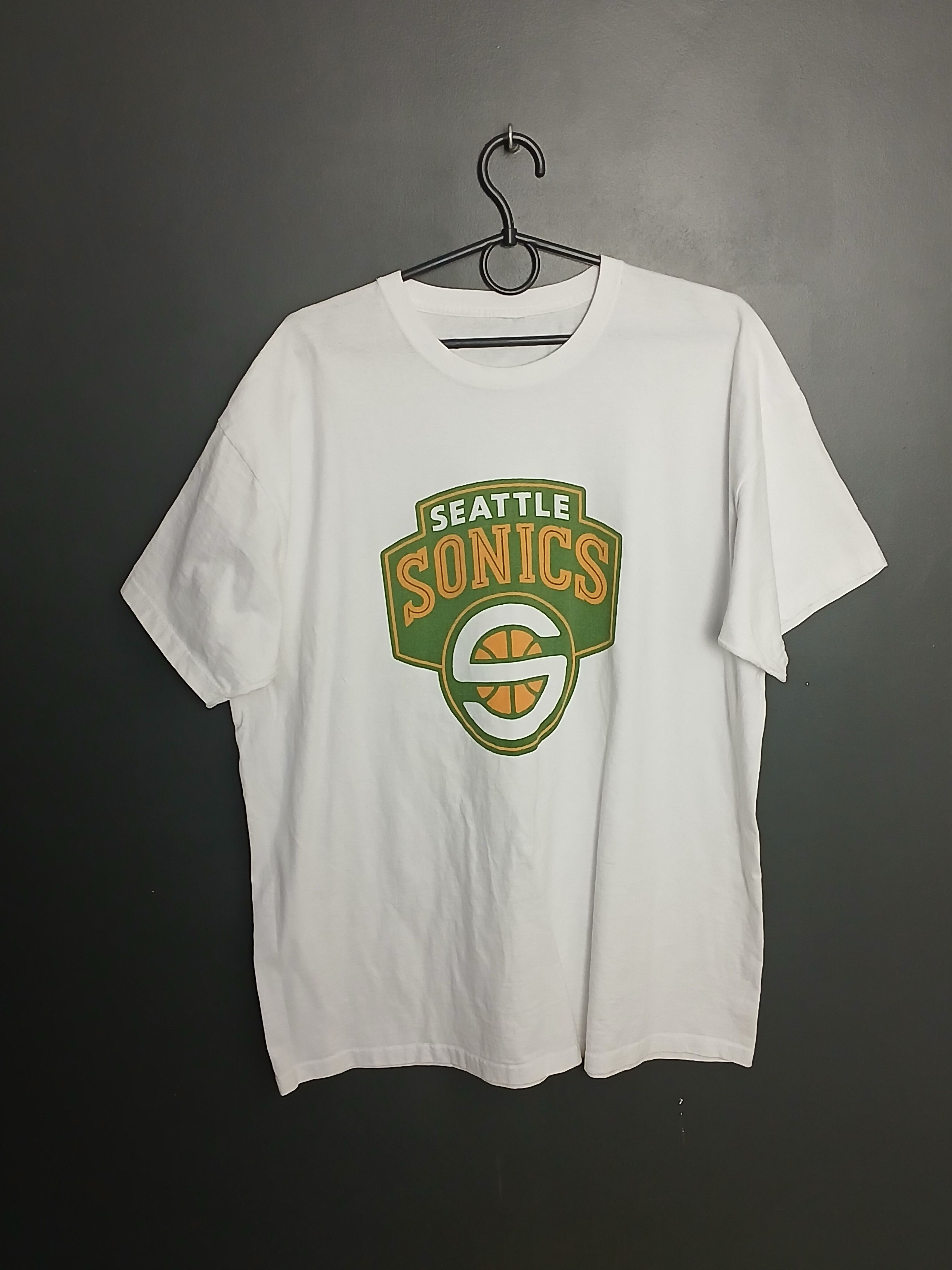 NBA NBA Seattle Sonics Basketball T-Shirt Size US L / EU 52-54 / 3 - 1 Thumbnail