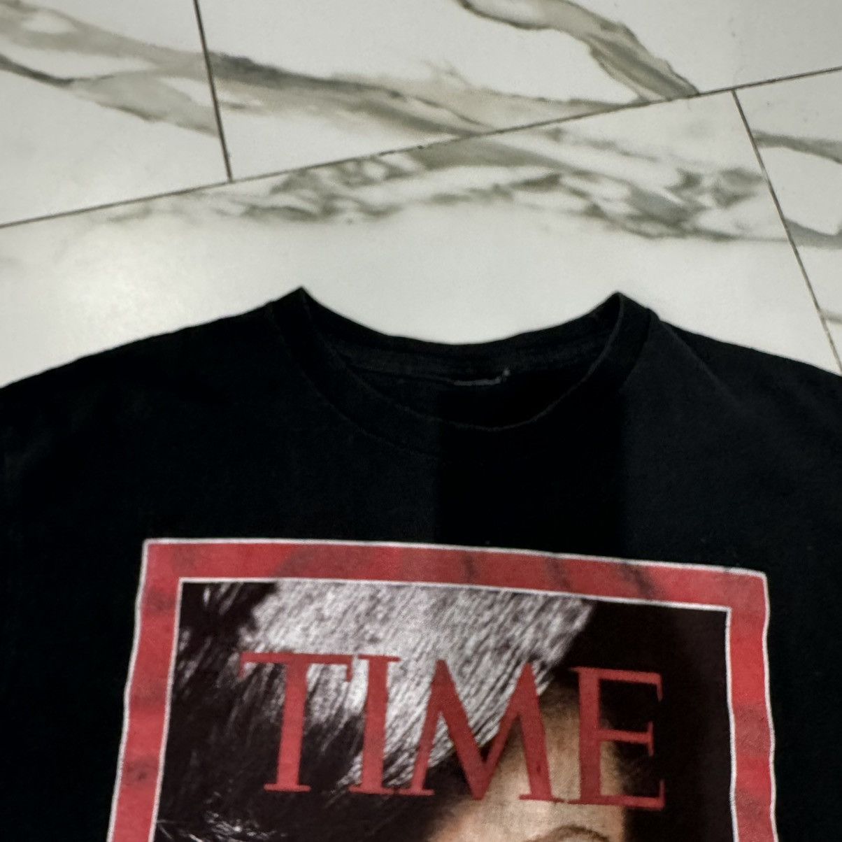 Vintage VINTAGE MICHELLE OBAMA TEE! Size US L / EU 52-54 / 3 - 4 Thumbnail