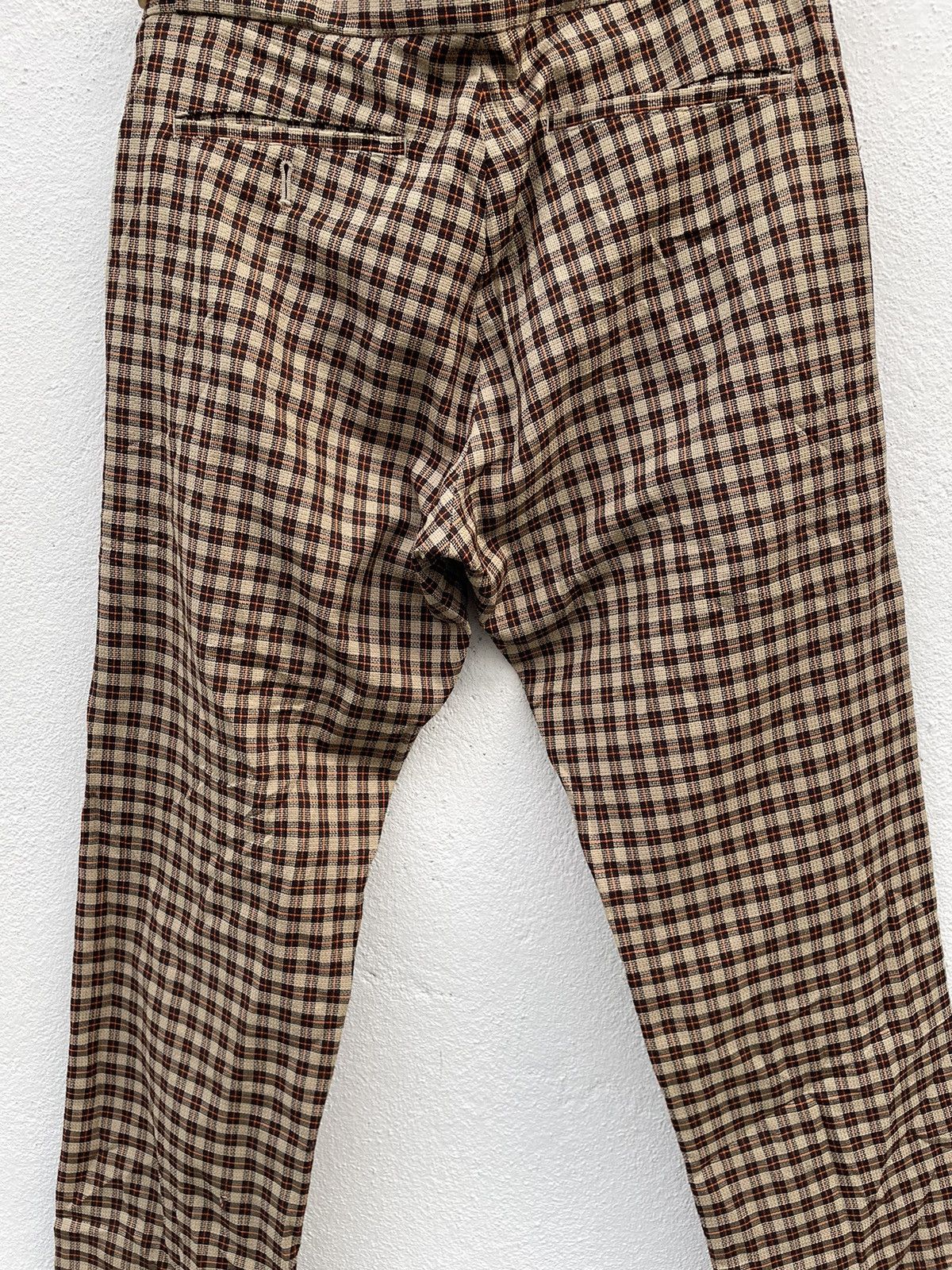Comme des Garcons × Comme des Garcons Homme × Comme des Garcons Homme Plus Vintage Comme Des Garcons Homme Plus Checked Pants Size US 32 / EU 48 - 8 Thumbnail