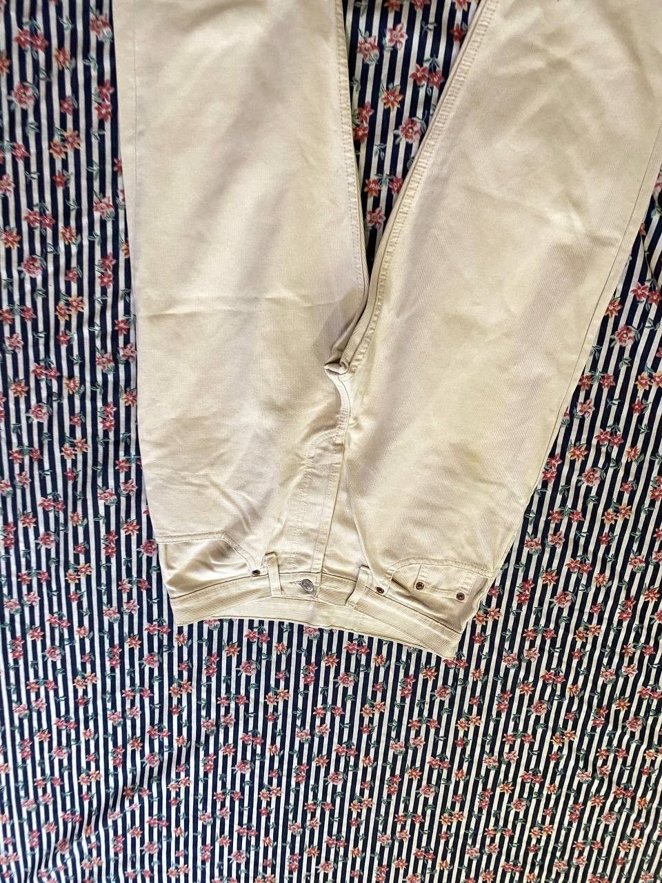 Levi's white vintage Levi's 501 jeans streetwear Y2K Size US 32 / EU 48 - 8 Thumbnail