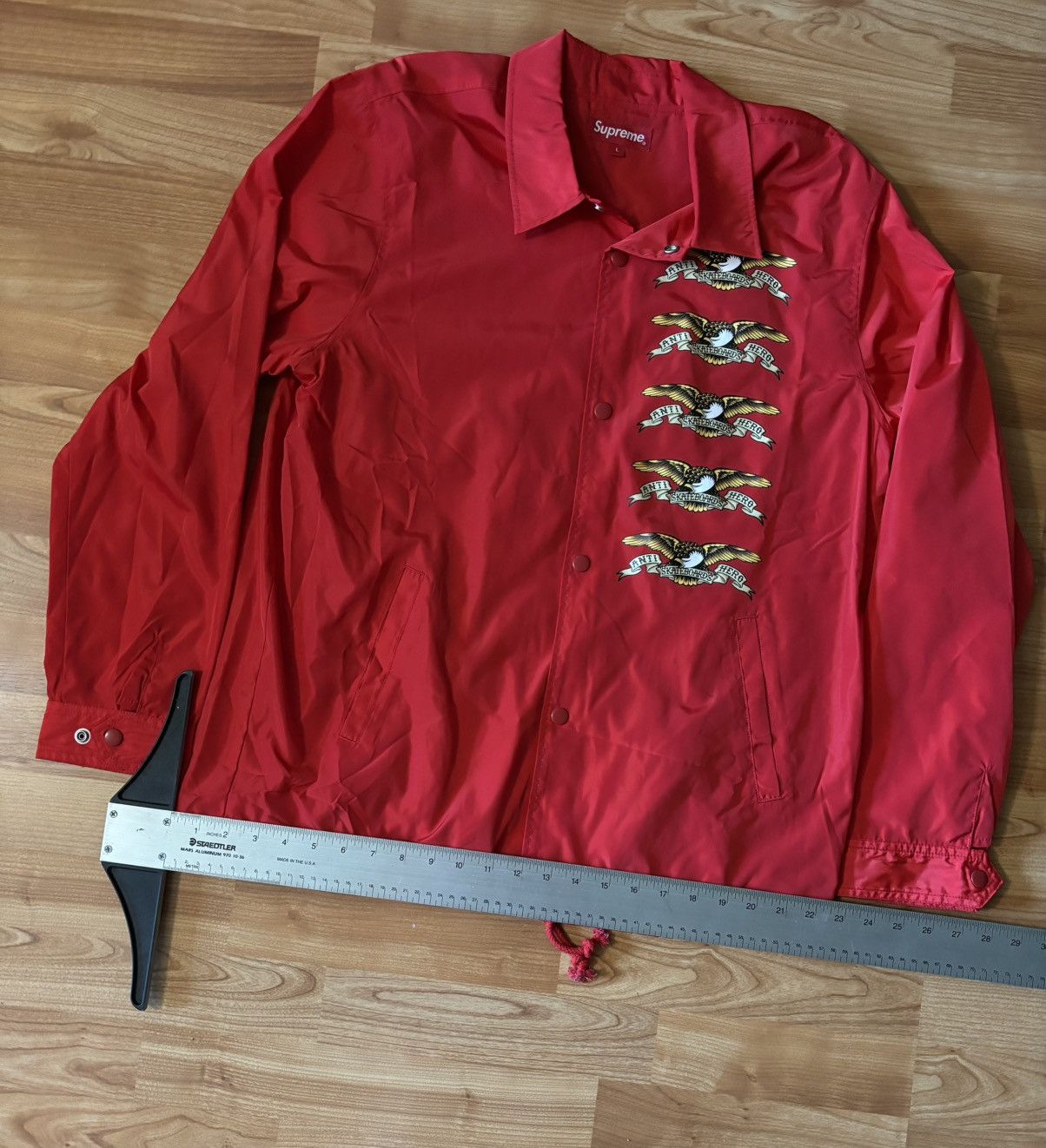 Supreme Supreme x anti hero jacket Sz L Size US L / EU 52-54 / 3 - 2 Thumbnail