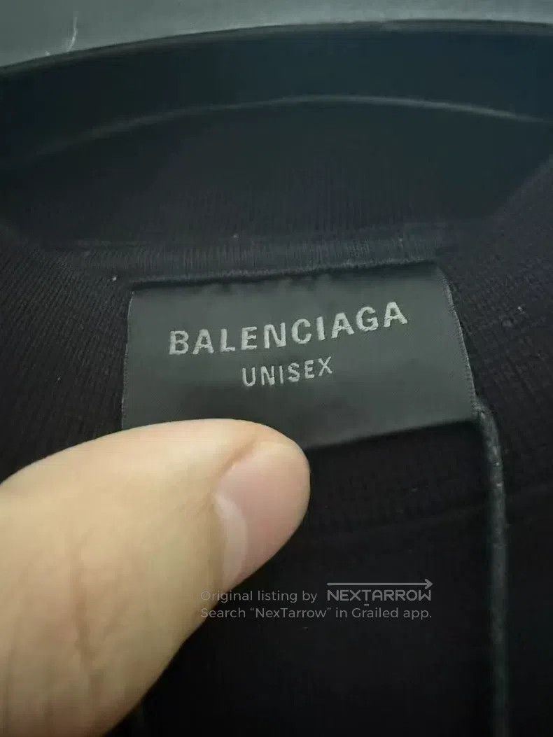 Balenciaga Balenciaga Black sticky note signature short-sleeve Size US S / EU 44-46 / 1 - 5 Thumbnail