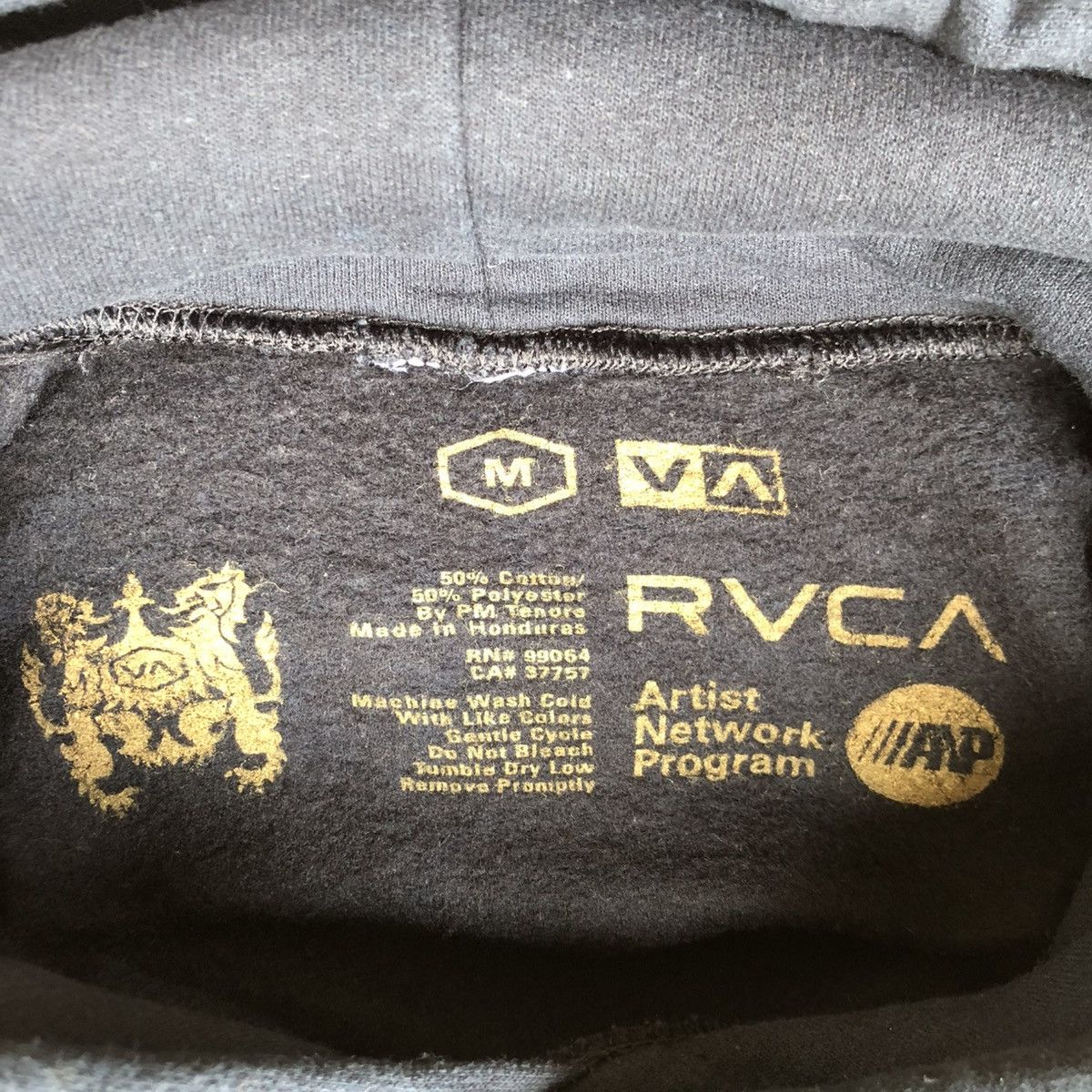 RVCA RVCA Hoodie Pullover Sweatshirt Size US M / EU 48-50 / 2 - 6 Thumbnail