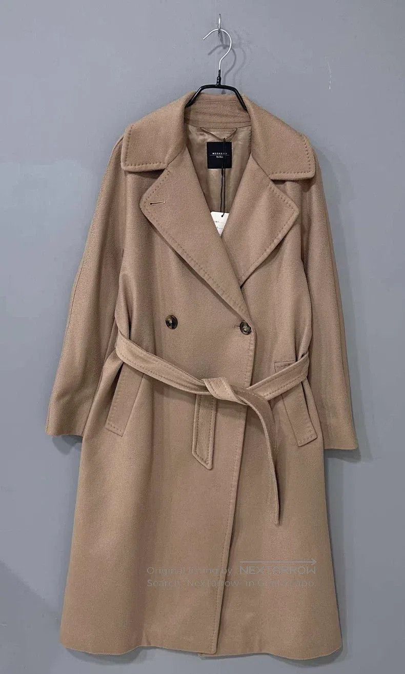 Max Mara Max Mara Camel Collar Long Wool Coat Size S / US 4 / IT 40 - 1 Thumbnail