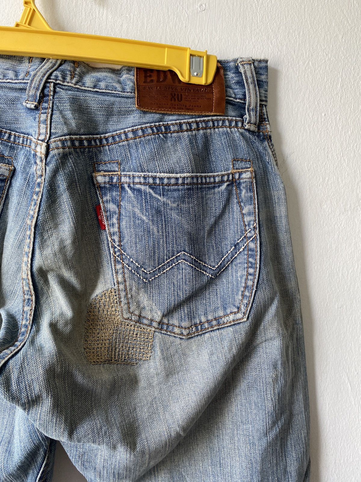 Edwin × Japanese Brand Japanese Brand Edwin Distressed Patchwork Design Denim Size US 30 / EU 46 - 15 Thumbnail